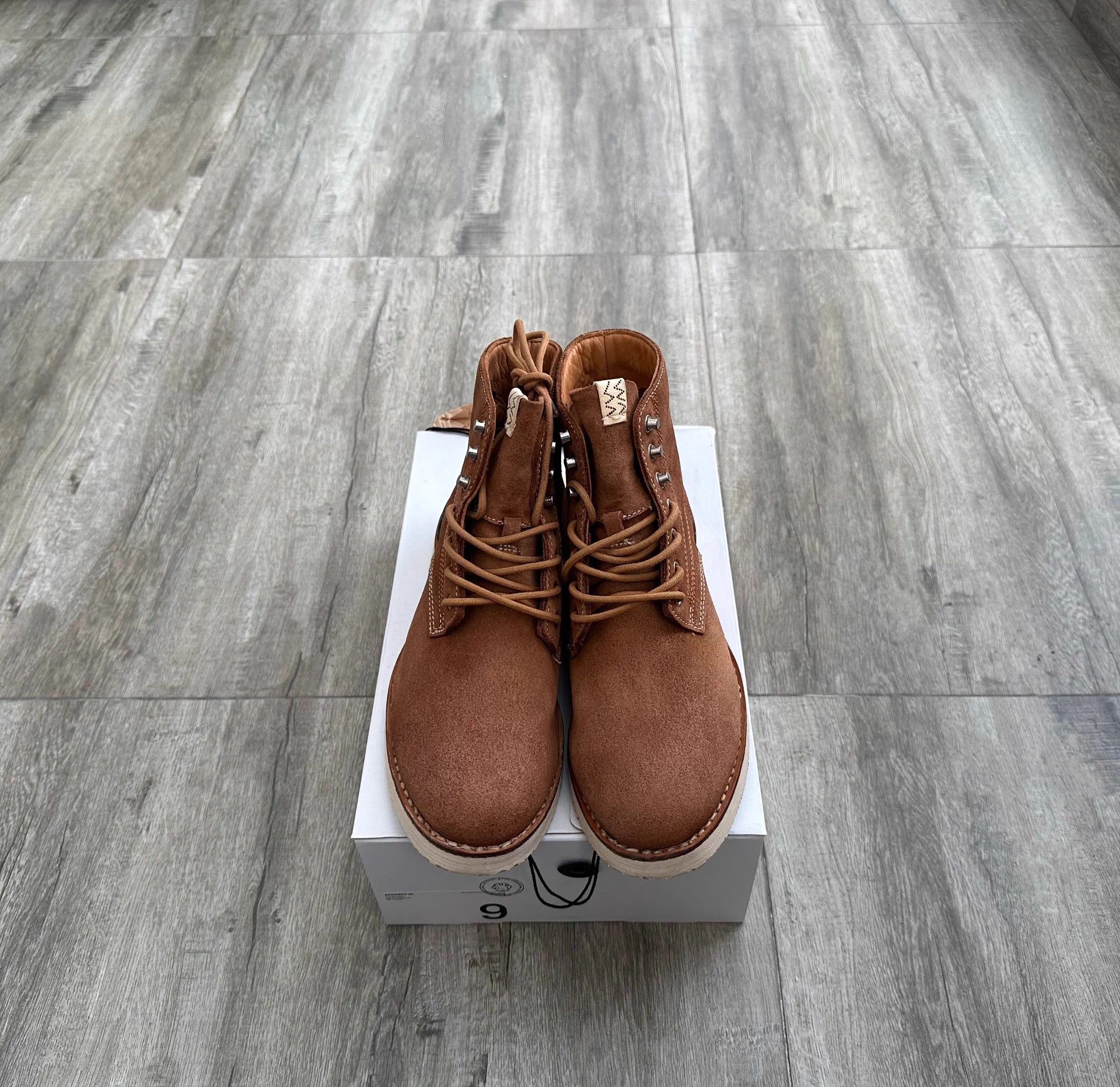 Visvim VISVIM 23SS VIRGIL BOOTS-FOLK Brown Us9 Worn 3x Like New Size US 9 / EU 42 - 1 Thumbnail
