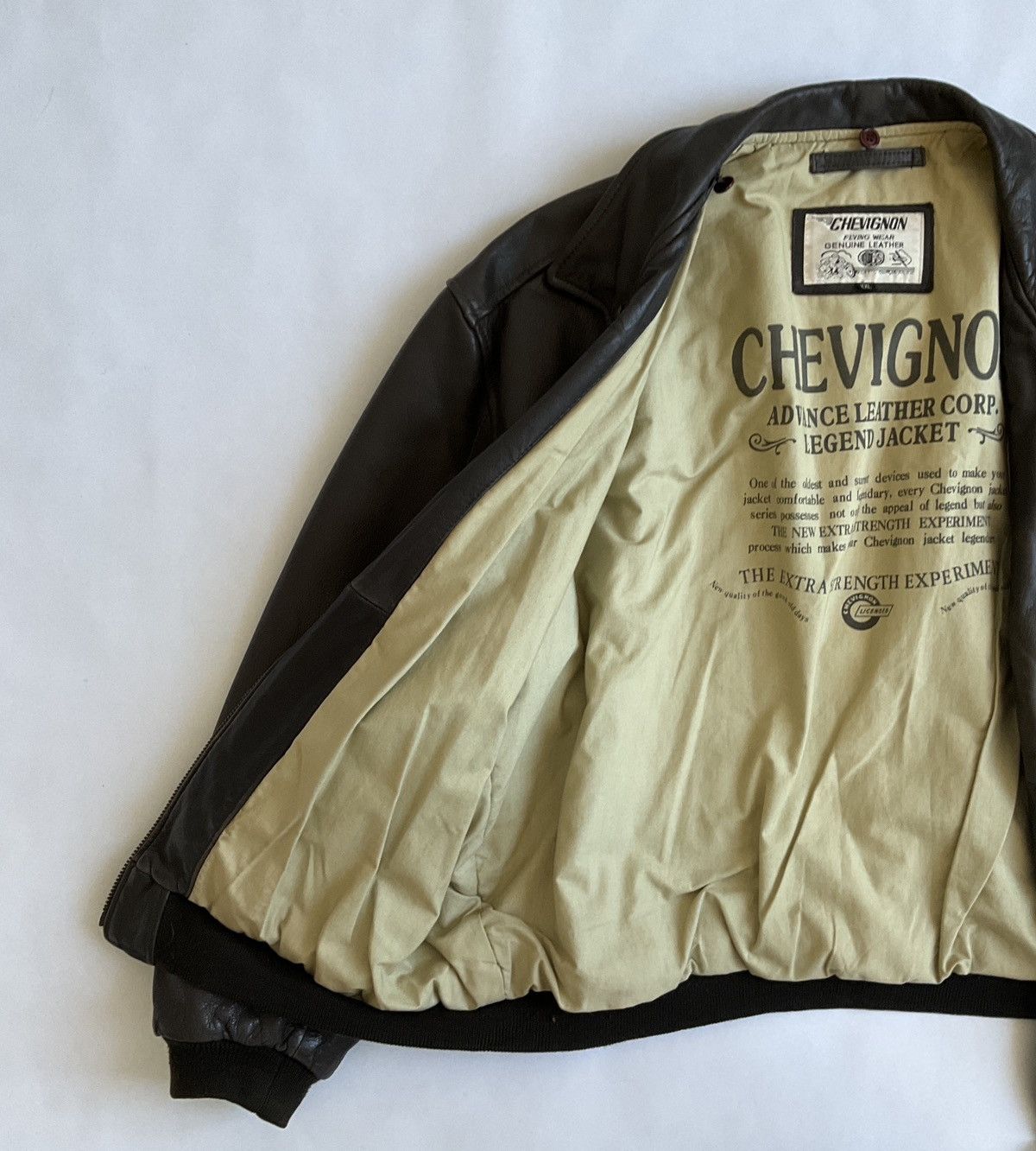 Chevignon Vintage Chevignon aviator jacket Size US XXL / EU 58 / 5 - 5 Thumbnail