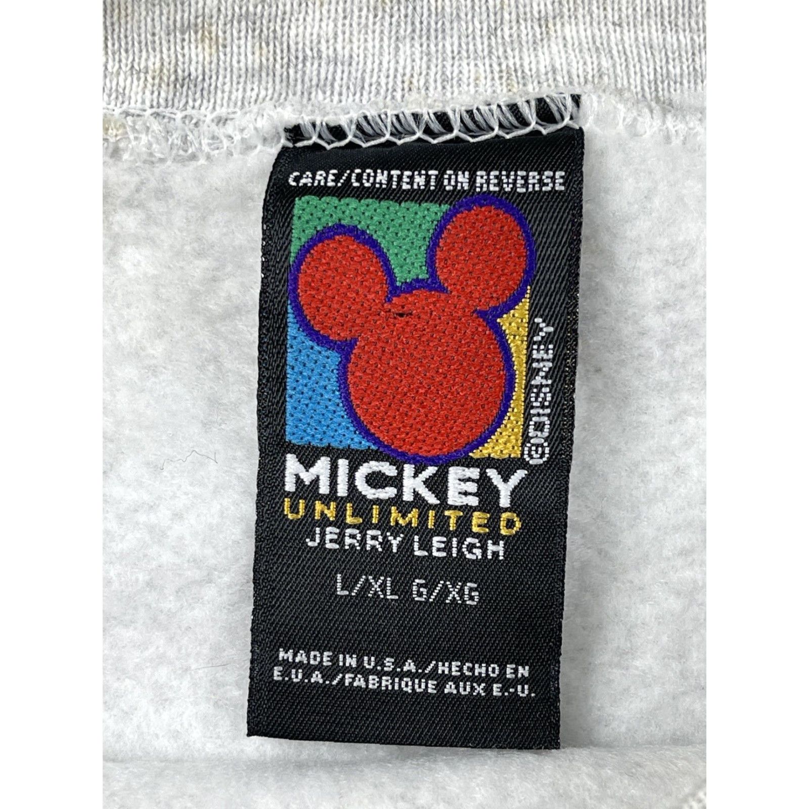 Vintage VINTAGE Disney Crewneck Sweatshirt XL Gray Mickey Mouse Donald Duck Goofy 90s Mens Size US XL / EU 56 / 4 - 3 Thumbnail