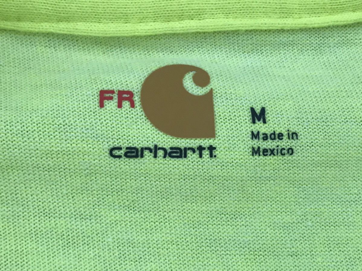 Carharrt fire resistant fluorescentlong sleeve reflective M