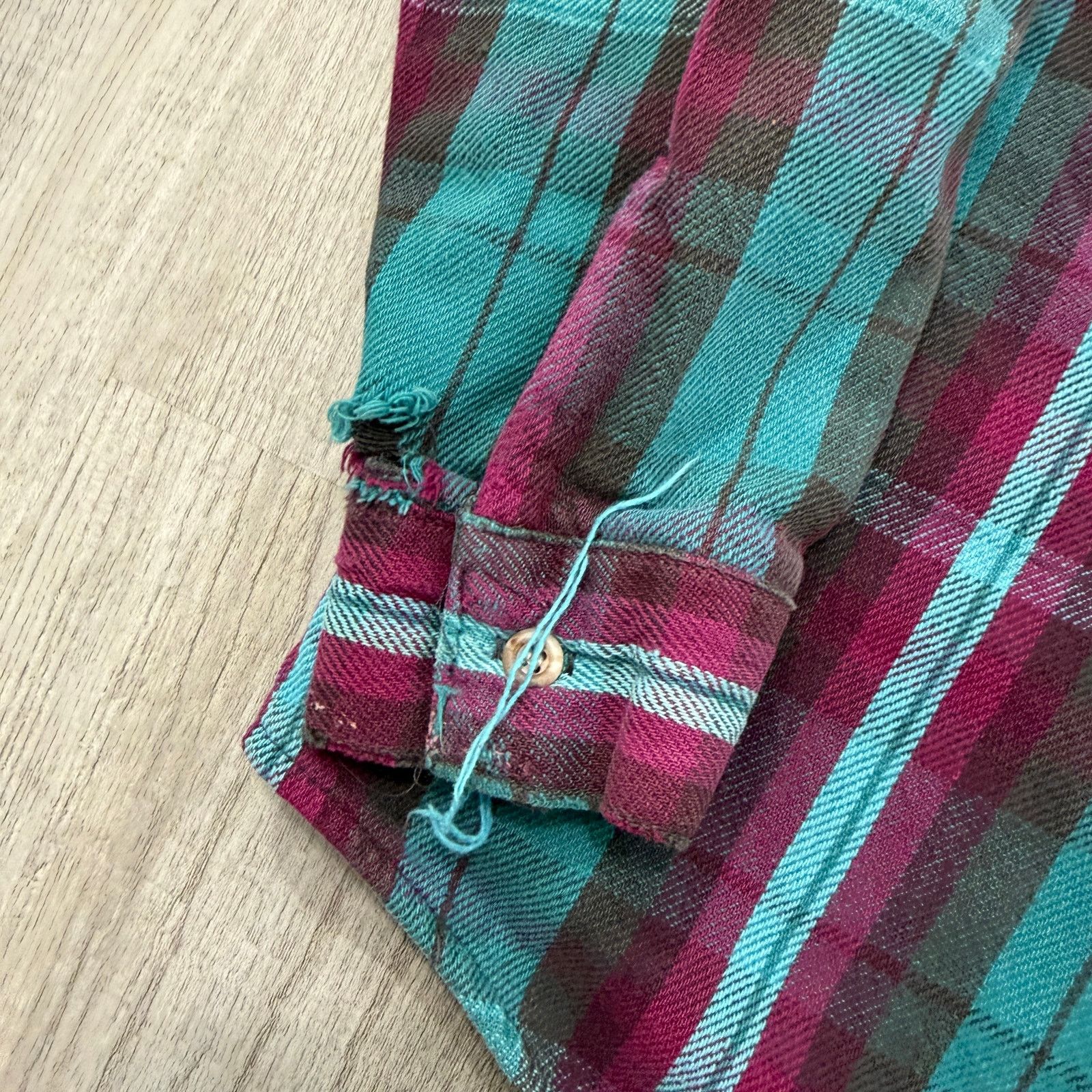 Vintage Vintage Five Brother Flannel Shirt Mens XL Plaid 90s Size US XL / EU 56 / 4 - 6 Thumbnail