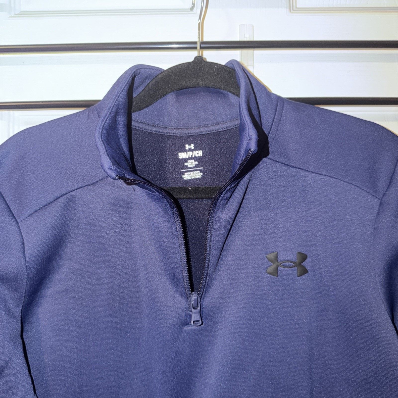 Under Armour Under Armour Mens Loose Fit 1/4 Zip Pullover Size US S / EU 44-46 / 1 - 4 Thumbnail