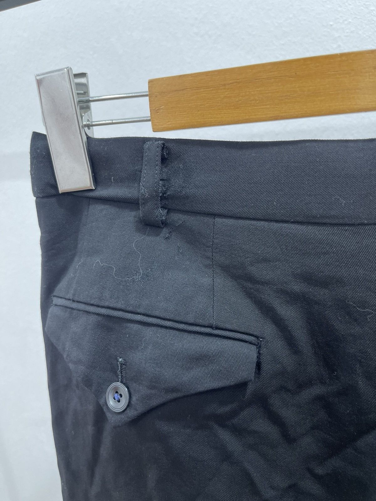 Jean Paul Gaultier Jean Paul GAULTIER HOMME objet Wool Rayon Two Tuck Pants 79 Size US 30 / EU 46 - 5 Thumbnail