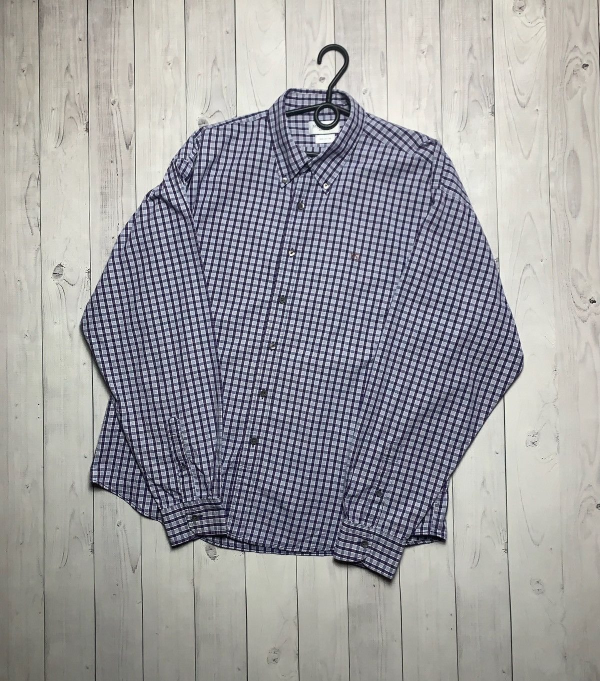 Vintage × Yves Saint Laurent Vintage Yves Saint Laurent plaid shirt size L rare Size US XXL / EU 58 / 5 - 1 Thumbnail