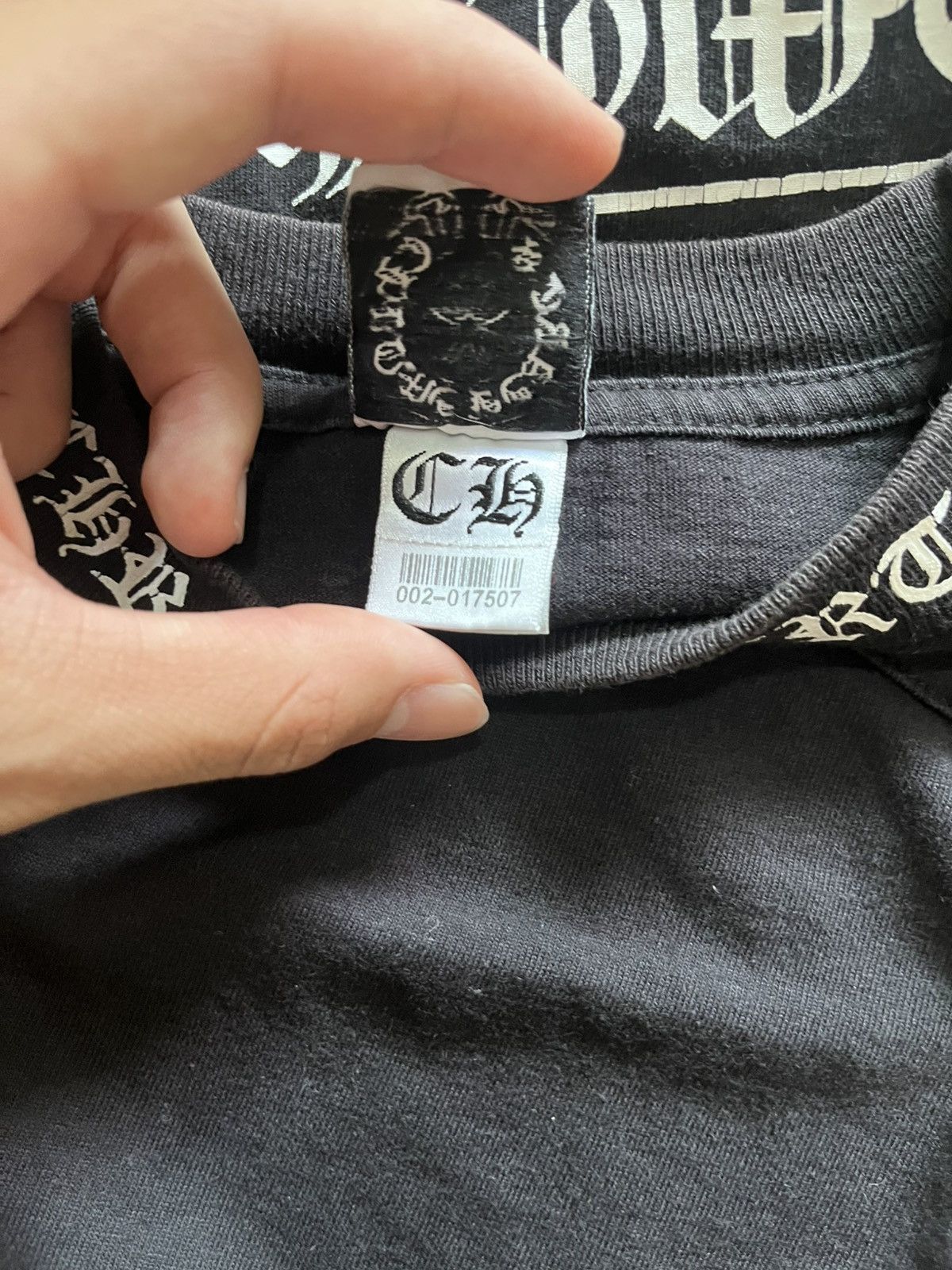 Chrome Hearts × Vintage Chrome Heart Neck Logo Black Pocket Size US M / EU 48-50 / 2 - 4 Thumbnail