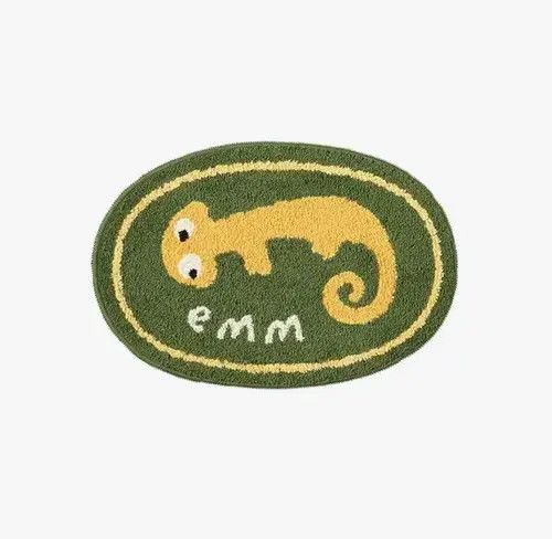 Designer Chameleon Bathroom Rugs Size ONE SIZE - 2 Thumbnail