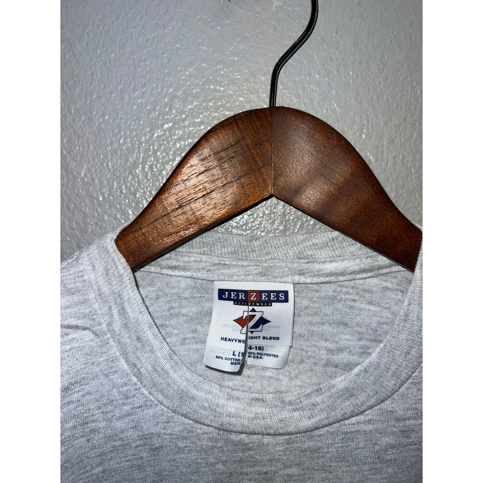Jerzees Youth Panthers Shirt Christian #12 Gray Graphic kid's Large Size L / US 10 / IT 46 - 3 Thumbnail