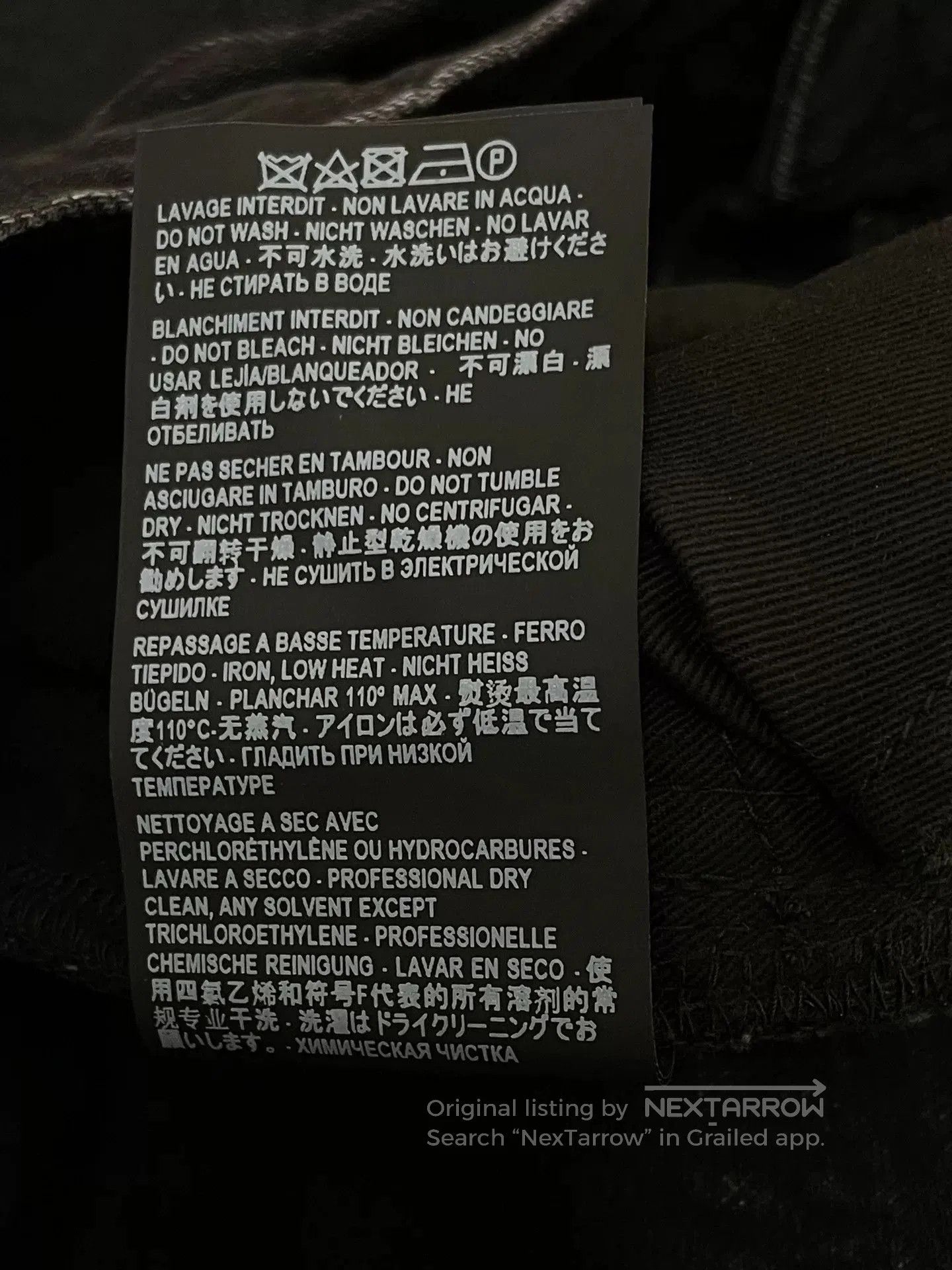 Saint Laurent Paris Saint Laurent D20 Black Classic Jeans. Size US 31 - 8 Thumbnail