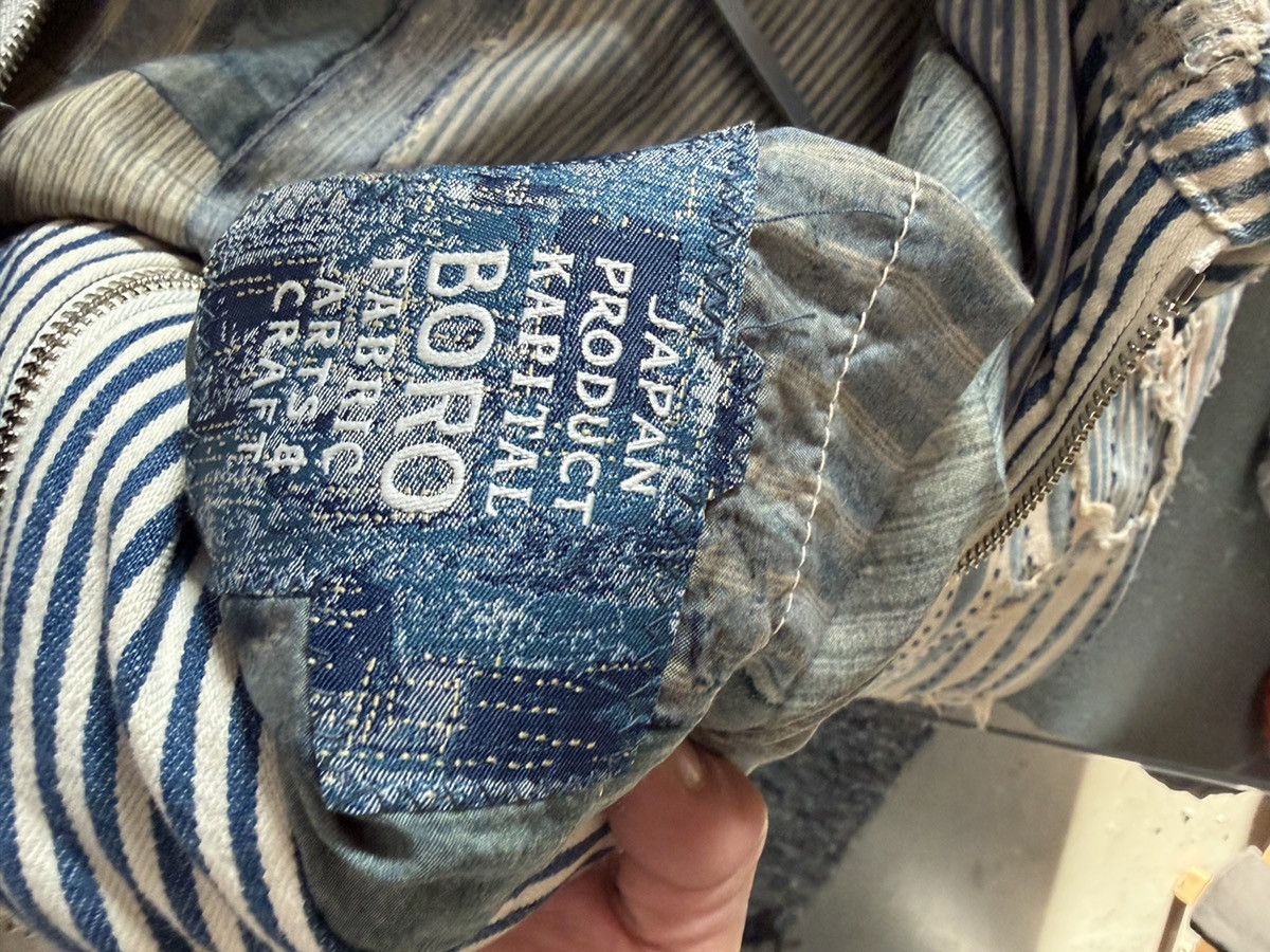 Kapital Kountry Liberty Stripe Boro Drizzler Zip Jacket Size US M / EU 48-50 / 2 - 11 Thumbnail