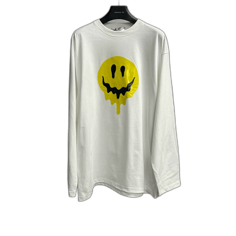 Balenciaga Balenciaga Long Sleeve T-Shirt with Skull Print Size US M / EU 48-50 / 2 - 1 Thumbnail