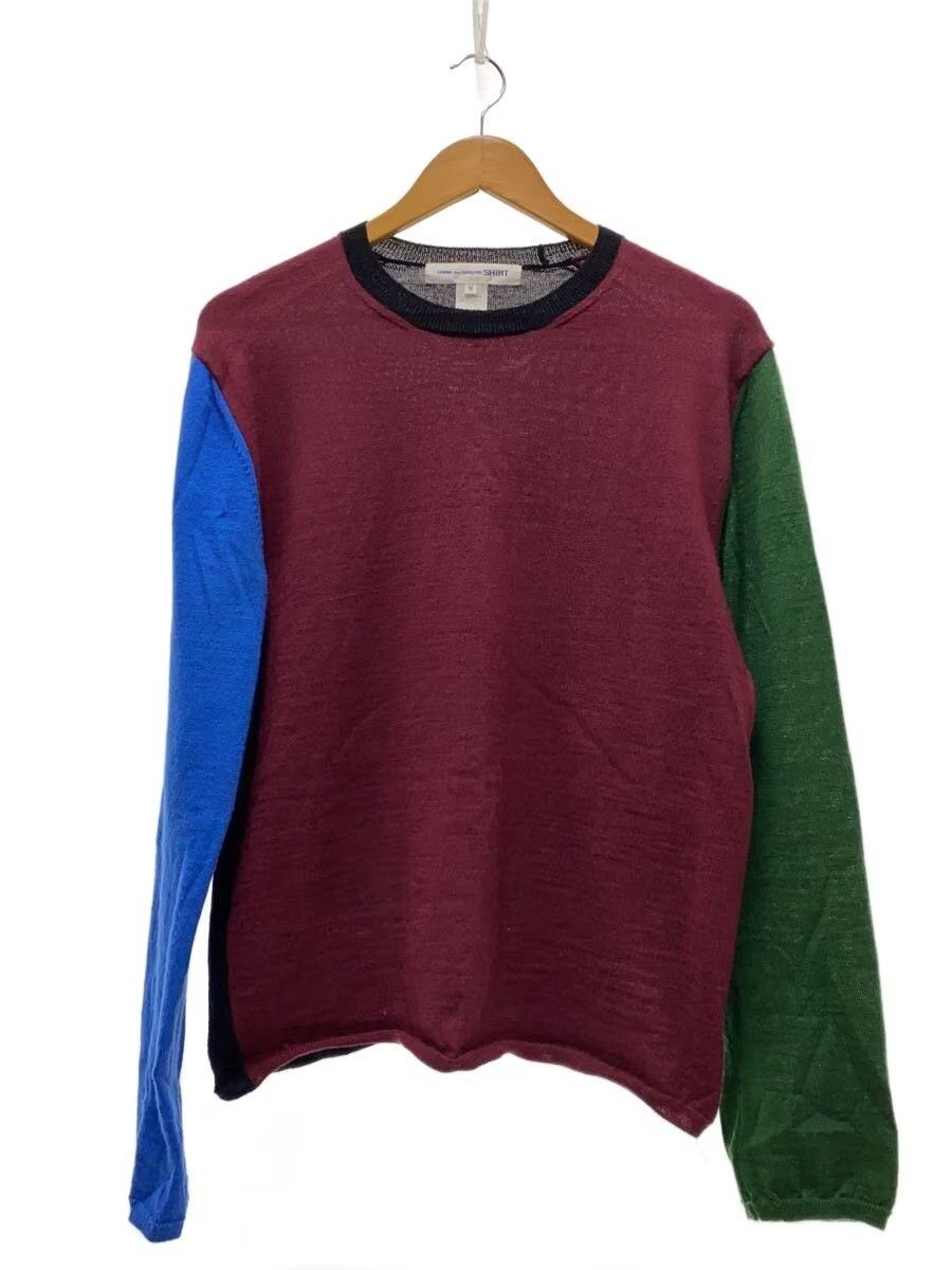Comme des Garcons SHIRT Patchwork Wool Sweater Size US M / EU 48-50 / 2 - 1 Thumbnail