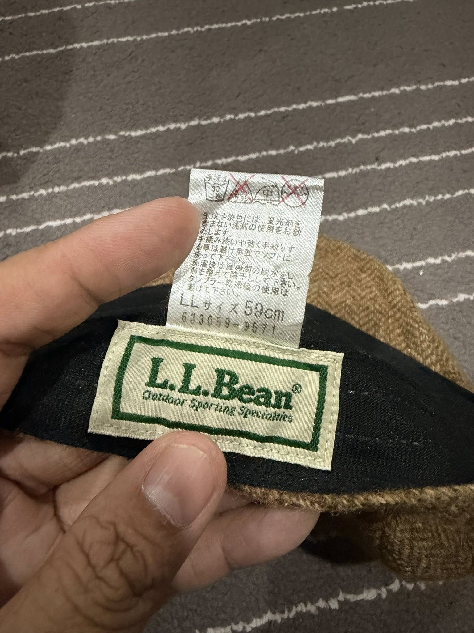 L.L. Bean Vintage L.L.Bean wool new boys hat 59 cm Size ONE SIZE - 4 Thumbnail