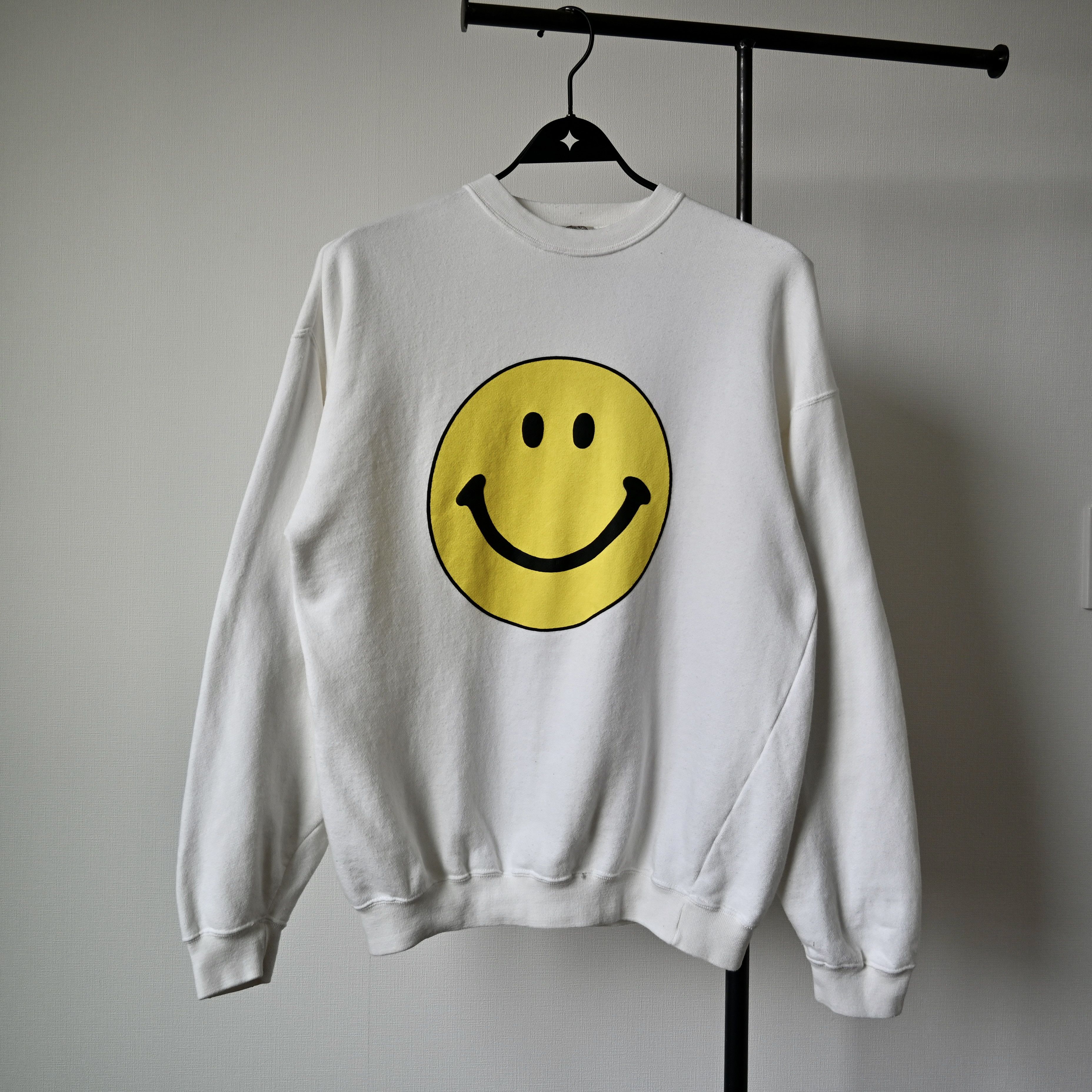 Japanese Brand Vintage 1980s Canobella smiley crewneck sweatshirt Size US M / EU 48-50 / 2 - 1 Thumbnail