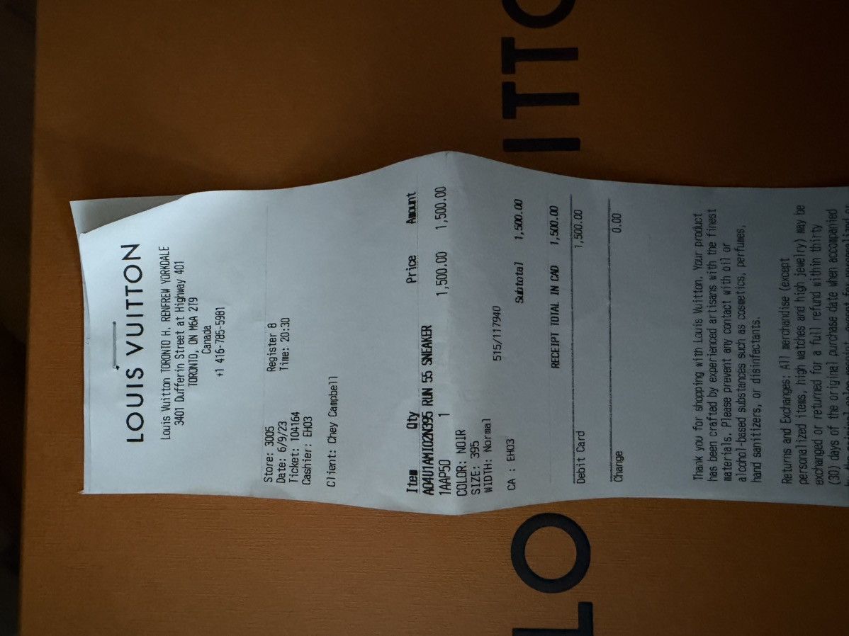 Louis Vuitton Louis Vuitton Run 55 sneakers Size US 8.5 / IT 38.5 - 9 Thumbnail
