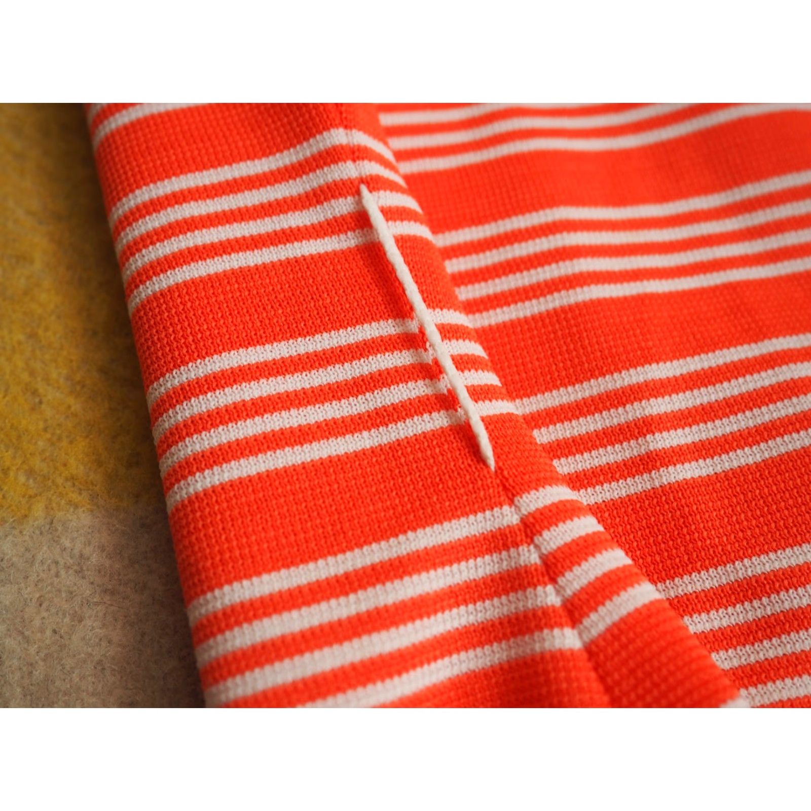 Etro VTG 70s Orange White Hippy Boho Retro Talon USA Poly Womens Shirt Top S Size S / US 4 / IT 40 - 5 Thumbnail