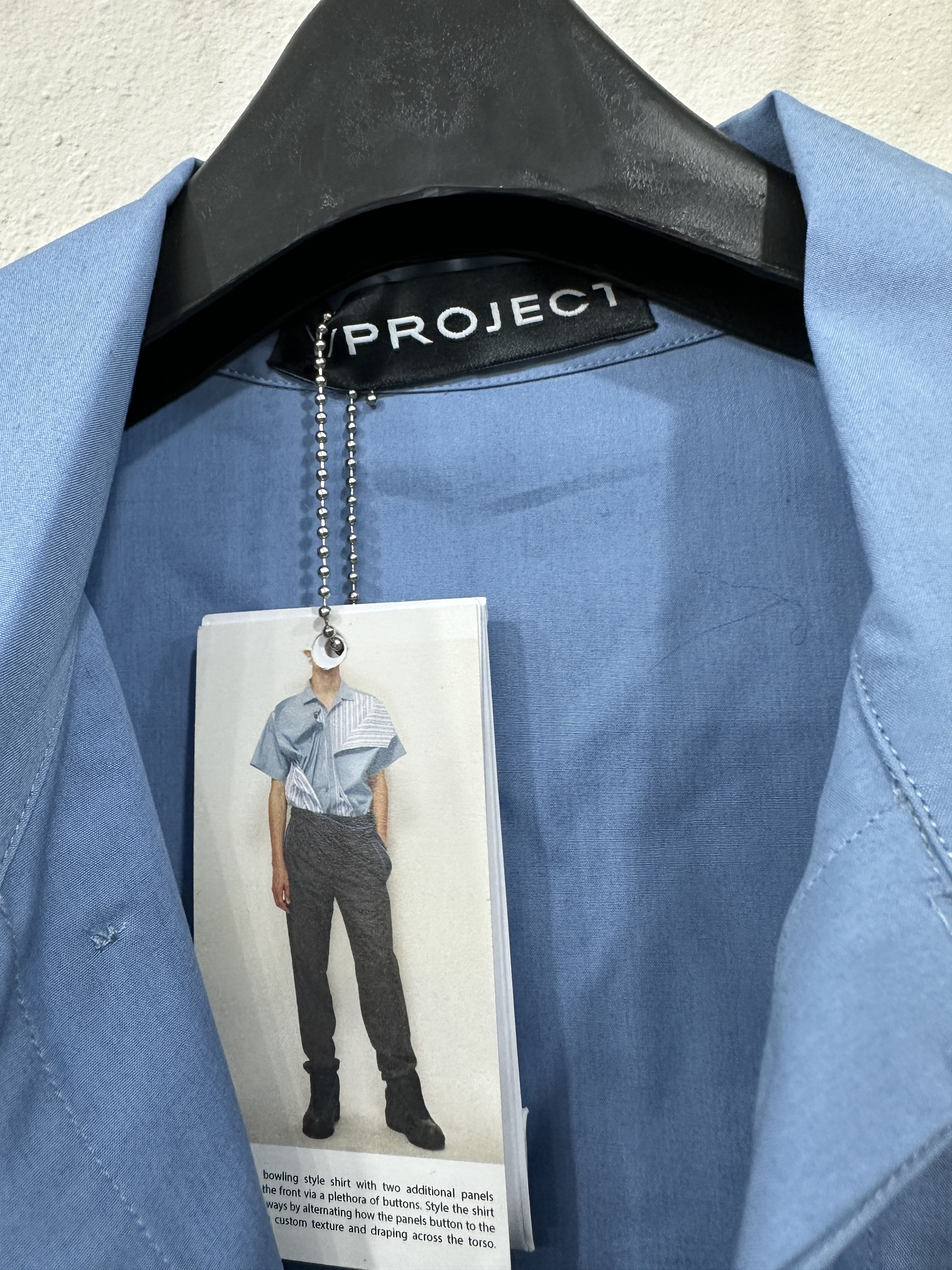 Y/Project snap off short sleeve shirt Size US S / EU 44-46 / 1 - 4 Thumbnail