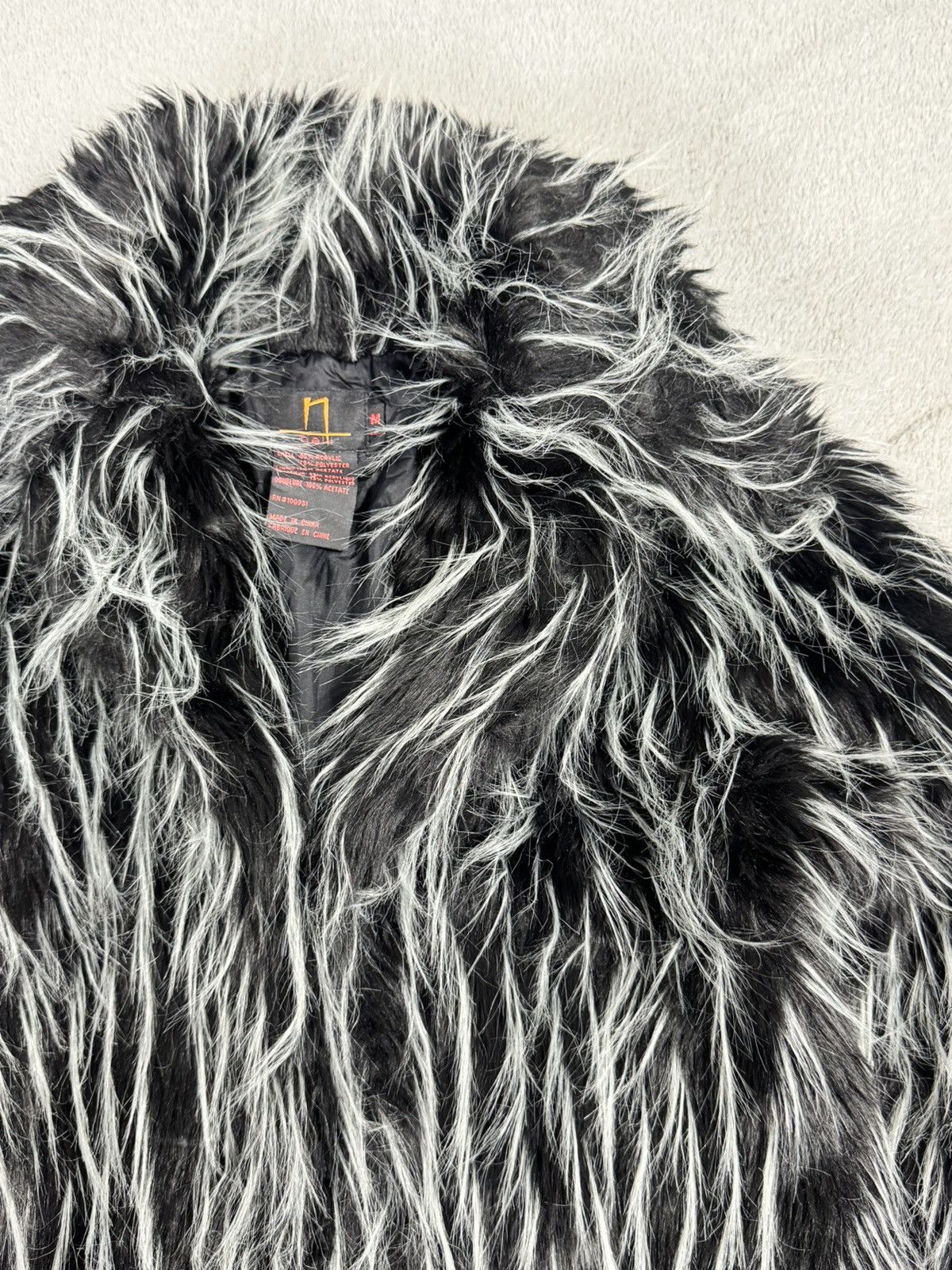 Other Nelli Black and White Faux Fur Size M / US 6-8 / IT 42-44 - 2 Thumbnail