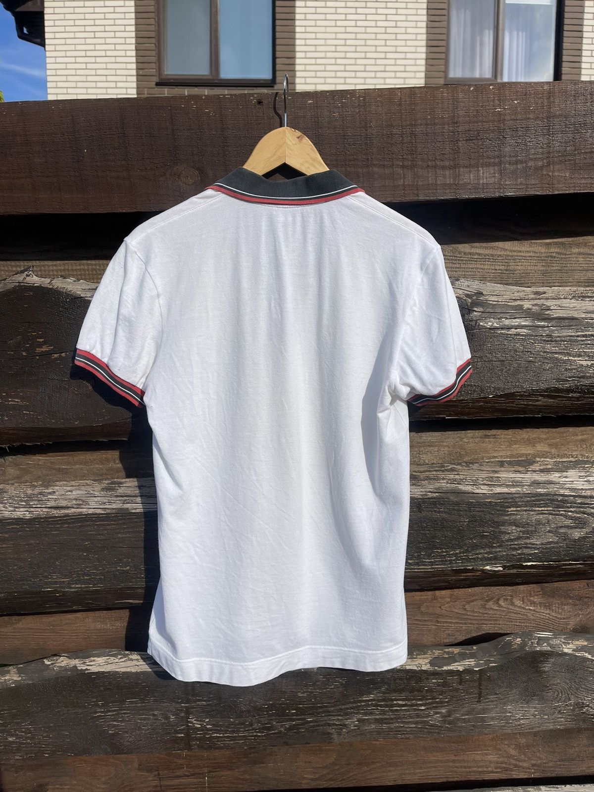 Dolce & Gabbana Dolce&Gabbana luxury white polo shirt Size US M / EU 48-50 / 2 - 7 Thumbnail
