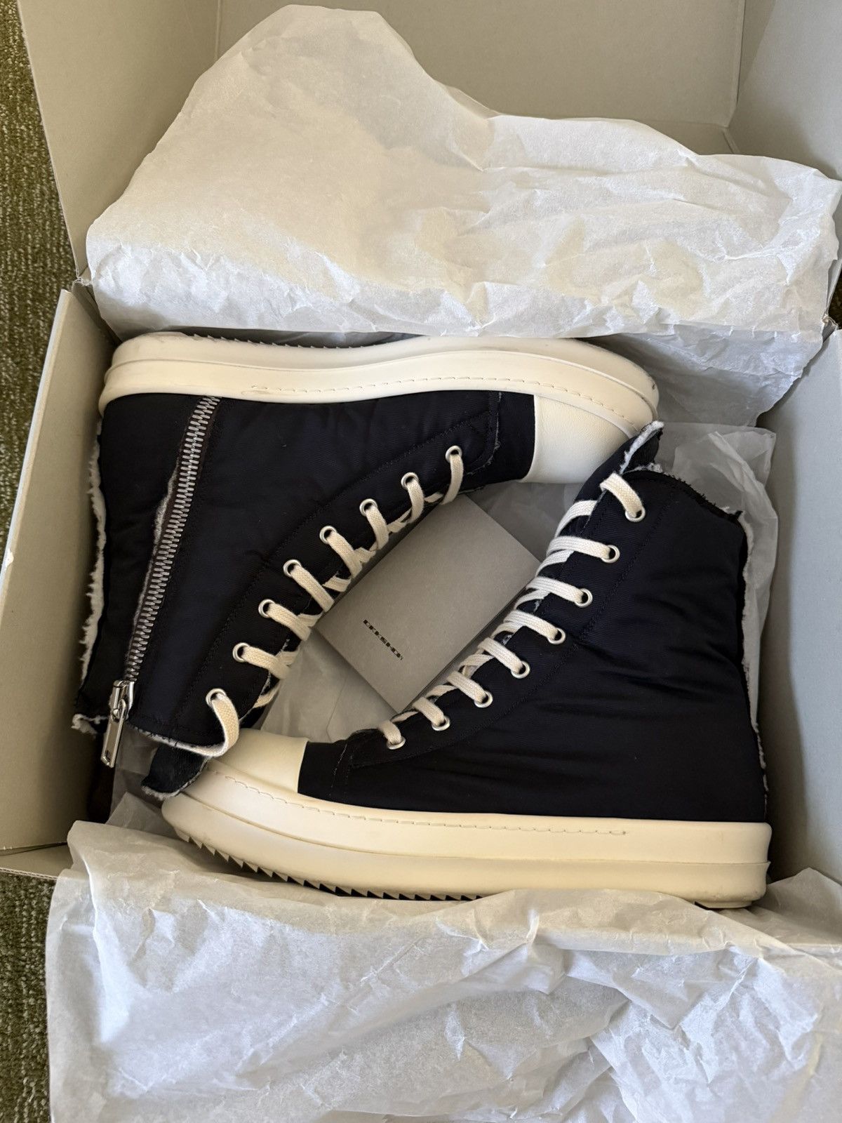 Rick Owens Drkshdw Rick Owens DRKSHDW Tech Puffer Ramones Size US 8 / EU 41 - 8 Thumbnail