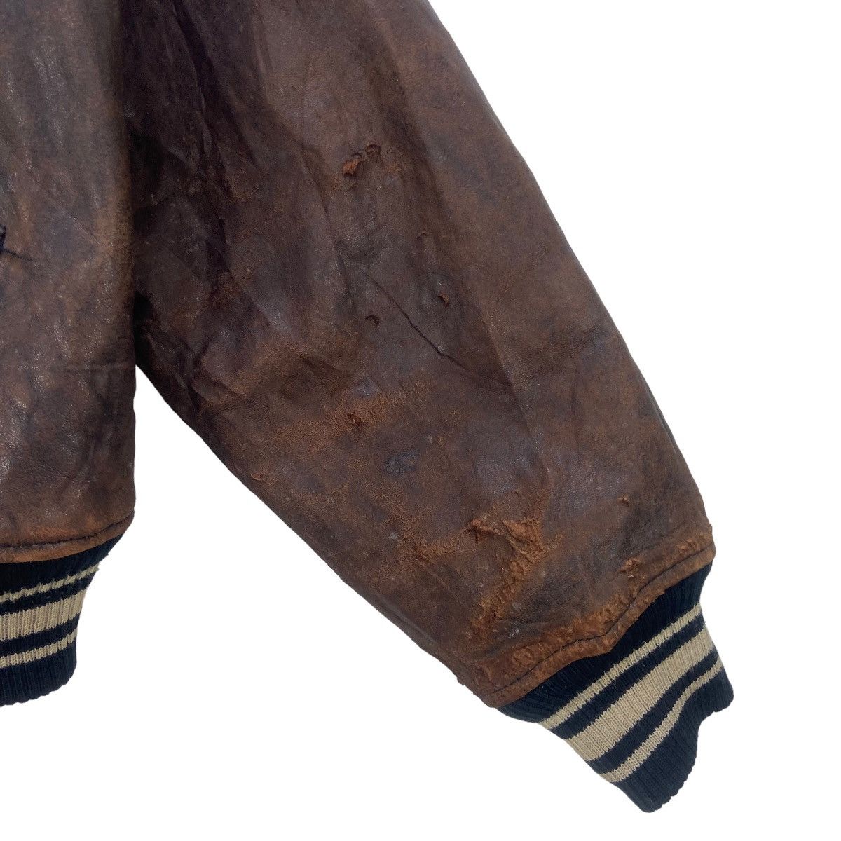 Avirex Vintage Avirex Ltd Normandy Campaign England 1942-43 Leather Size US M / EU 48-50 / 2 - 9 Thumbnail