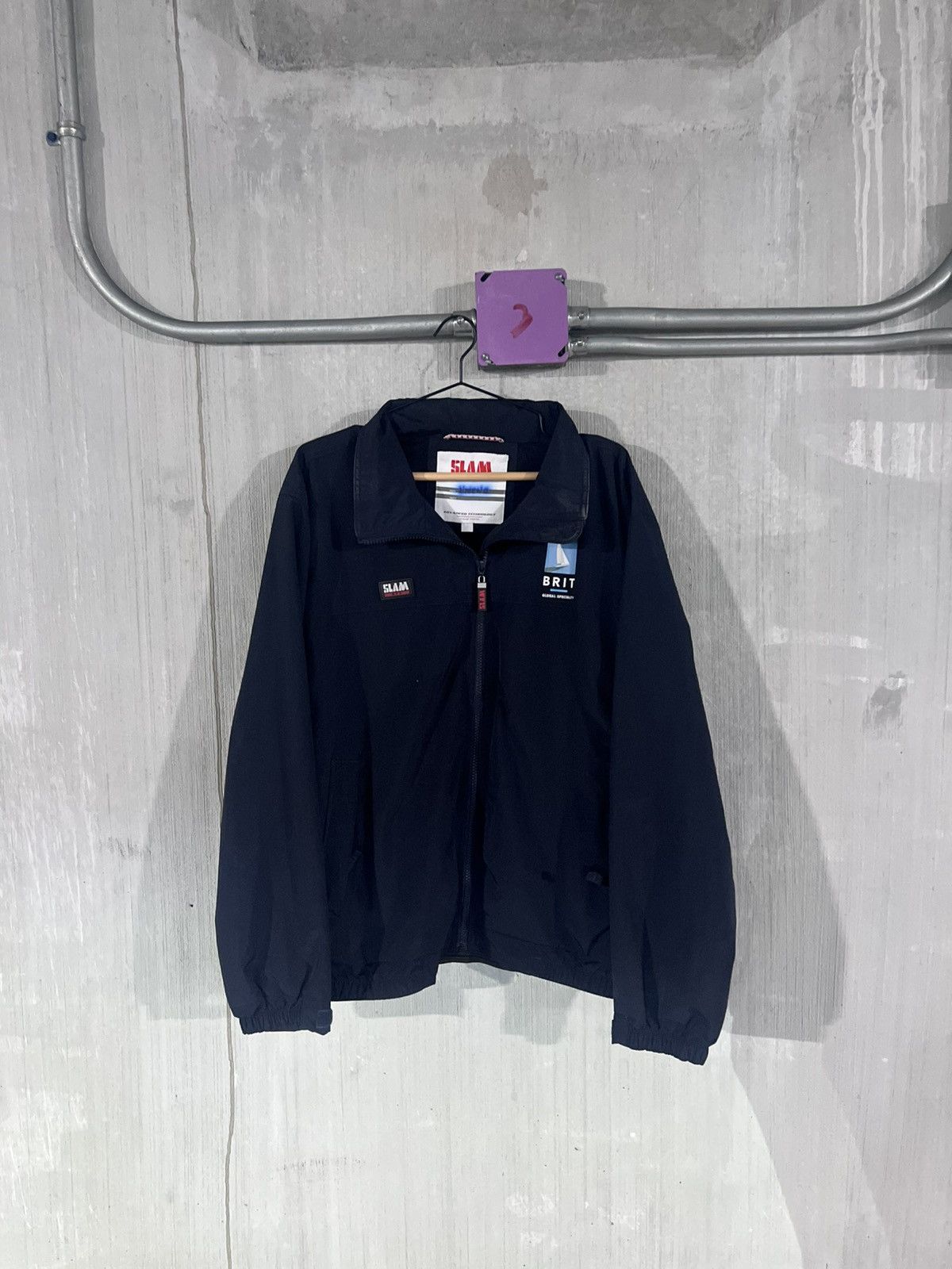Other SLAM ATS x BRIT Sailing Windbreaker Size US S / EU 44-46 / 1 - 1 Thumbnail