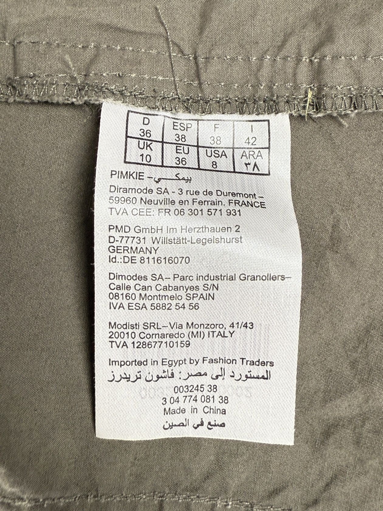 Vintage Y2K Vintage Pimkie Basic Fitted Brown Cargo Pocket Jacket S Size M / US 6-8 / IT 42-44 - 8 Thumbnail