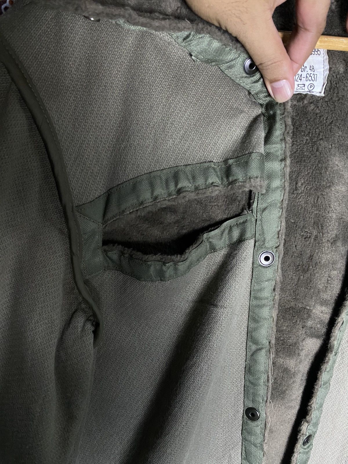 Vintage vintage 80s Feuchter Ringelai Sherpa Hooded Jacket Size US M / EU 48-50 / 2 - 7 Thumbnail