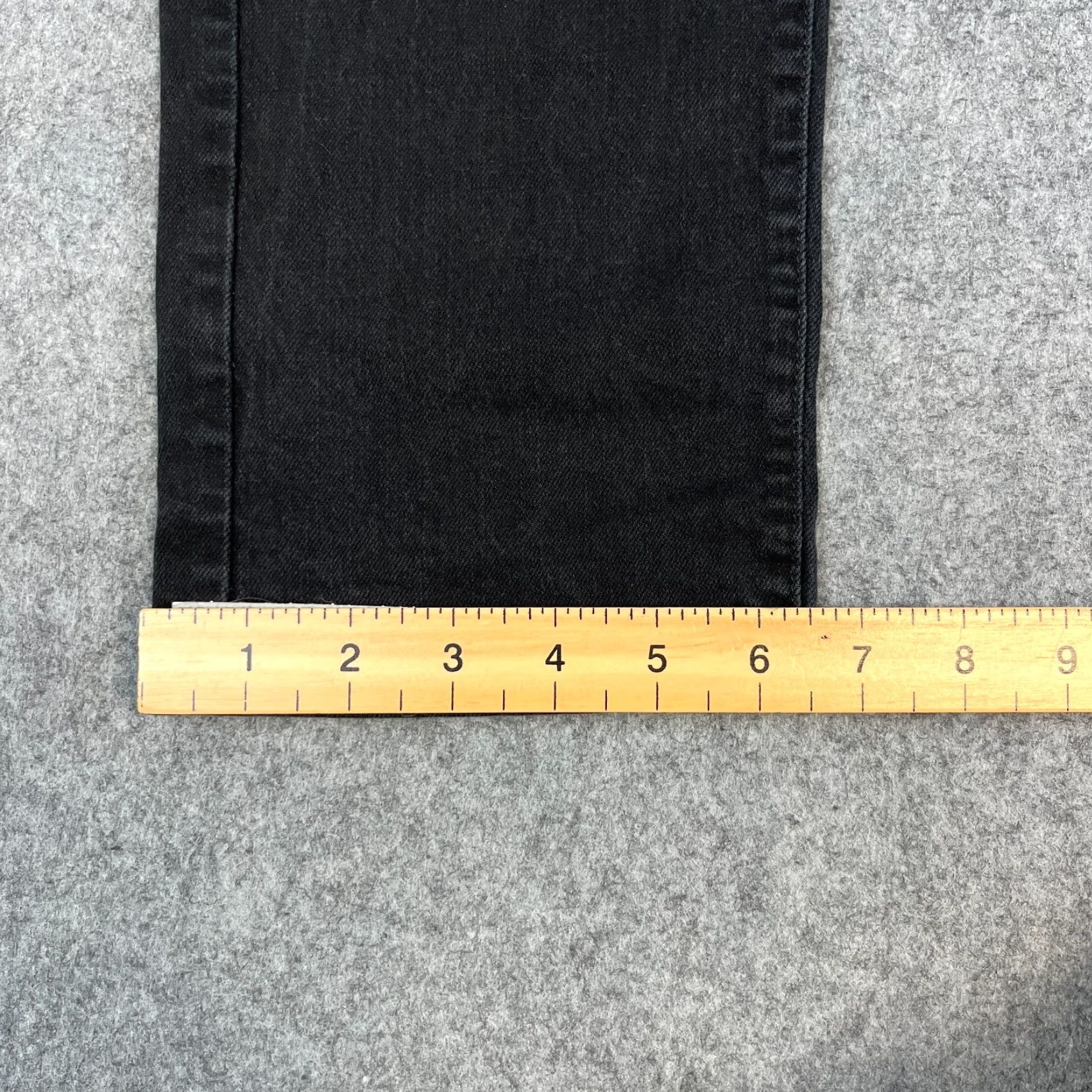 Armani Exchange Armani Exchange Jeans Slim Tapered 32 Dark Wash Black Stretch J13 Mens Denim 5-Pocket Design Slim Fit Size US 32 / EU 48 - 3 Thumbnail