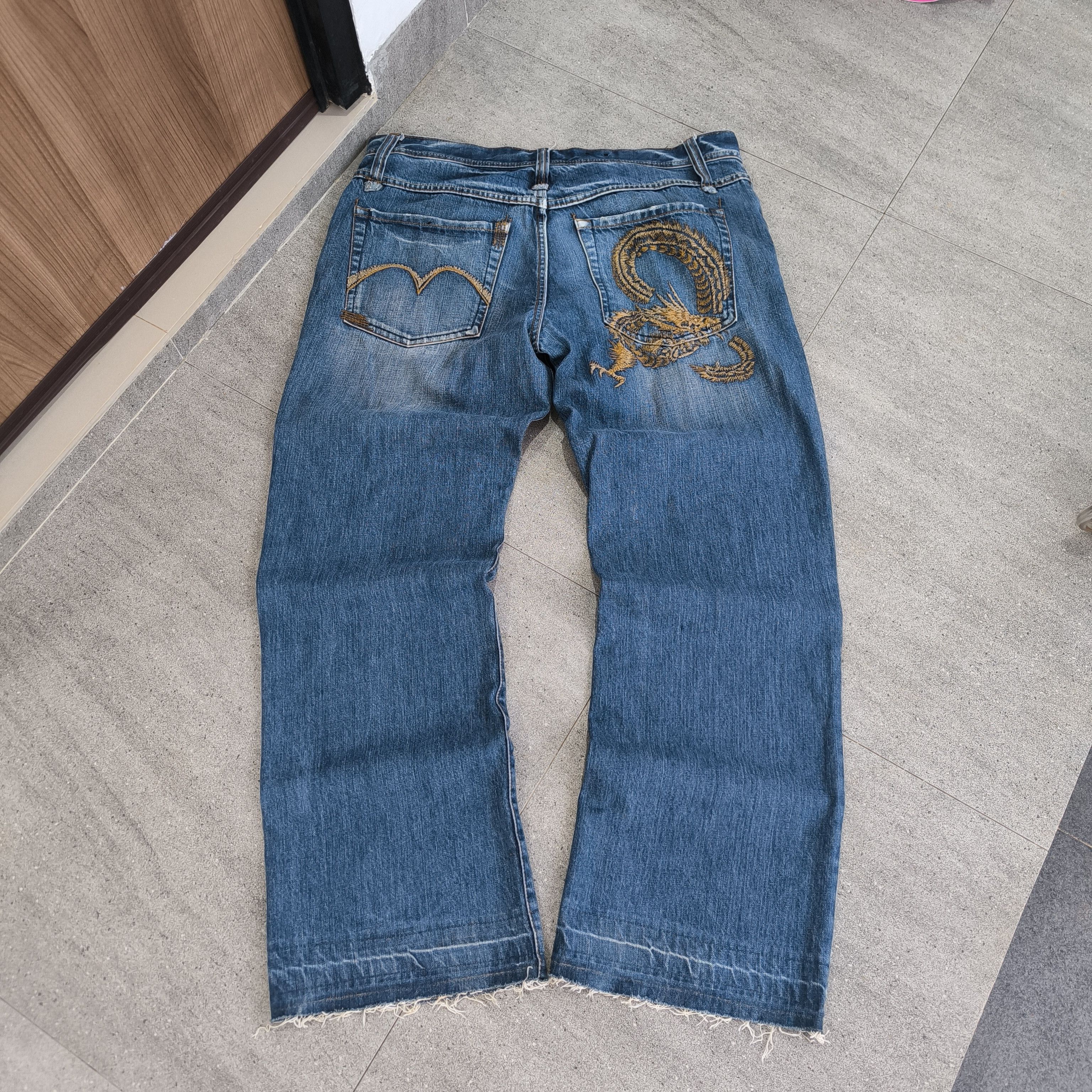 Japanese Brand Vintage sukajan oniarai nippon jeans Size US 36 / EU 52 - 1 Thumbnail
