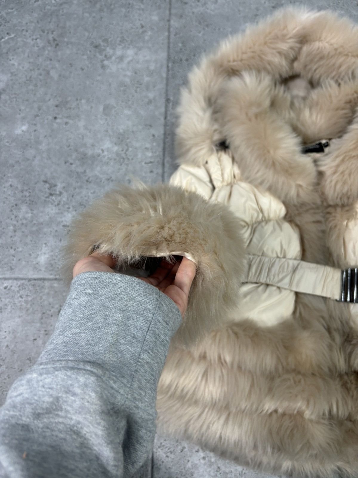 Hysteric Glamour × Japanese Brand Rare Archive Japanese Fur Bomber Jacket Cropped Y2K 00s LGB Size M / US 6-8 / IT 42-44 - 9 Thumbnail