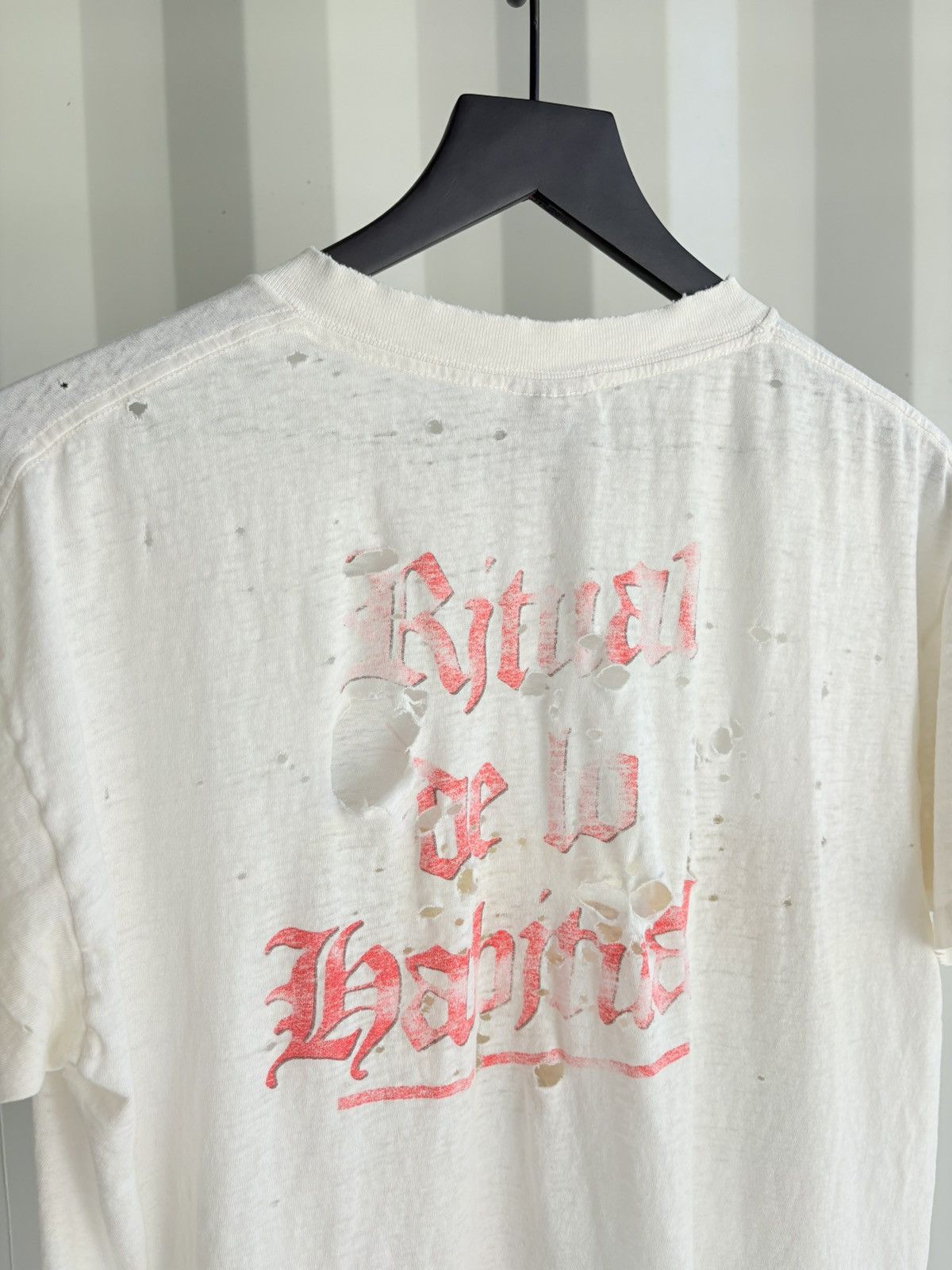 Band Tees Vintage Jane’s Addiction Shirt Thrashed Fade Distress GRUNGE Size US XL / EU 56 / 4 - 7 Thumbnail