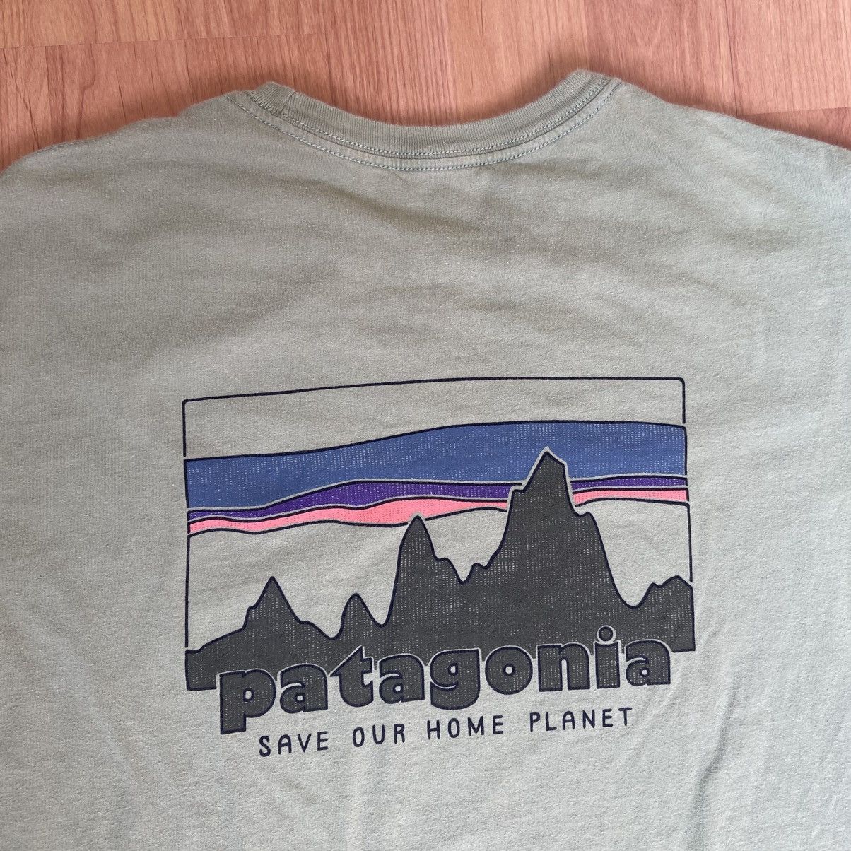 Patagonia Patagonia Save Our Planet Gorpcore Green T-Shirt Mens Medium Size US M / EU 48-50 / 2 - 1 Thumbnail