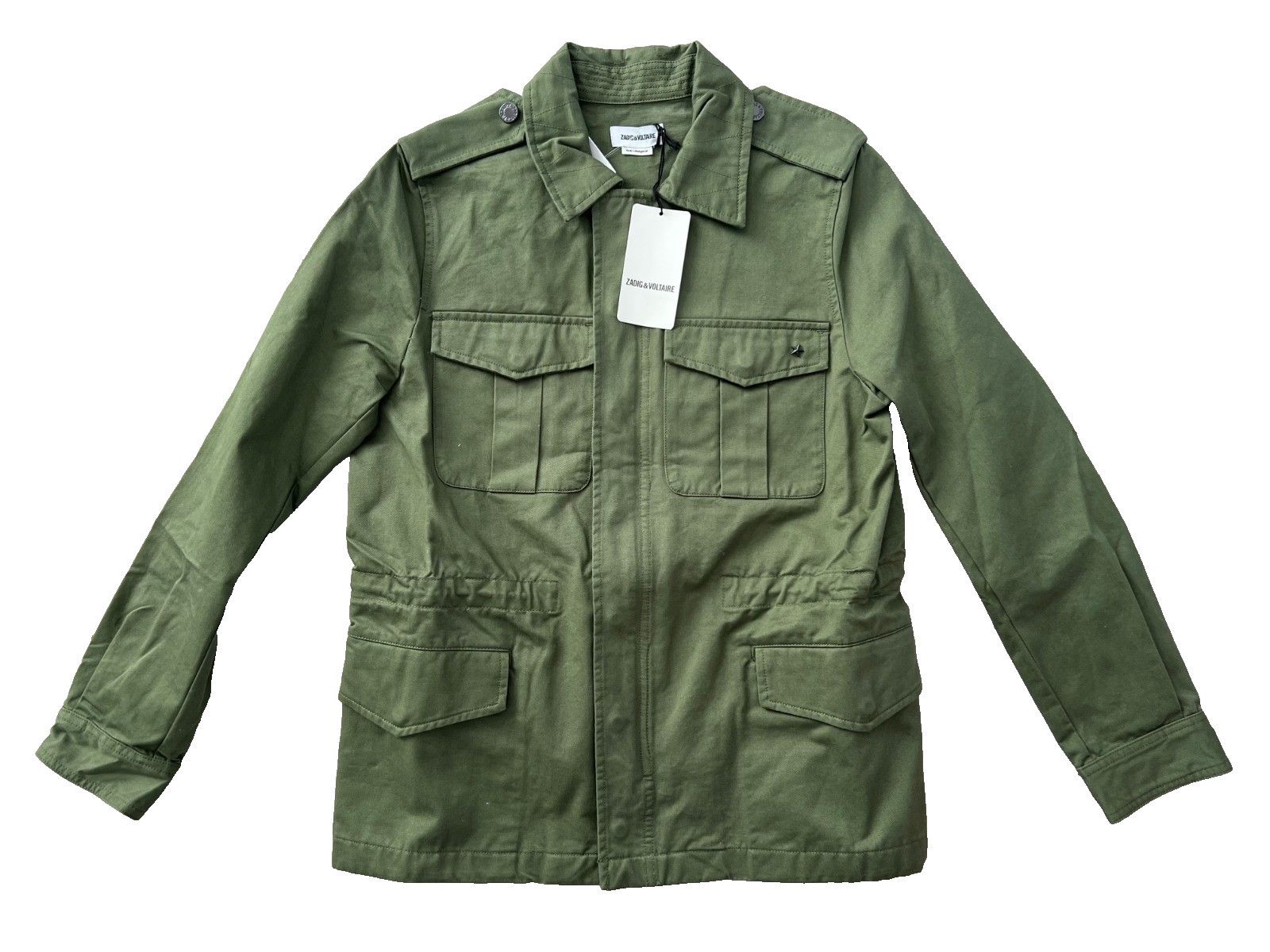 Zadig & Voltaire Zadig & Voltaire Kayak Amour Utility Jacket S Size S / US 4 / IT 40 - 4 Thumbnail