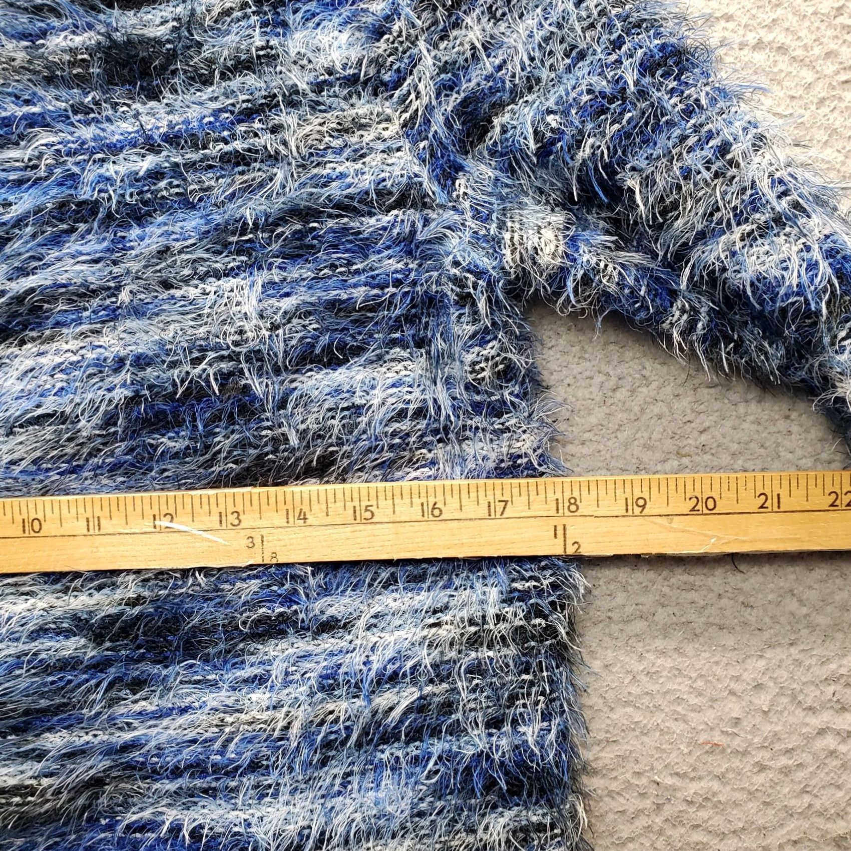 Vince Camuto Vince Camuto Sweater Womens Small Multicolor Space Dye Eyelash Long Sleeve Round Neck Size S / US 4 / IT 40 - 4 Thumbnail
