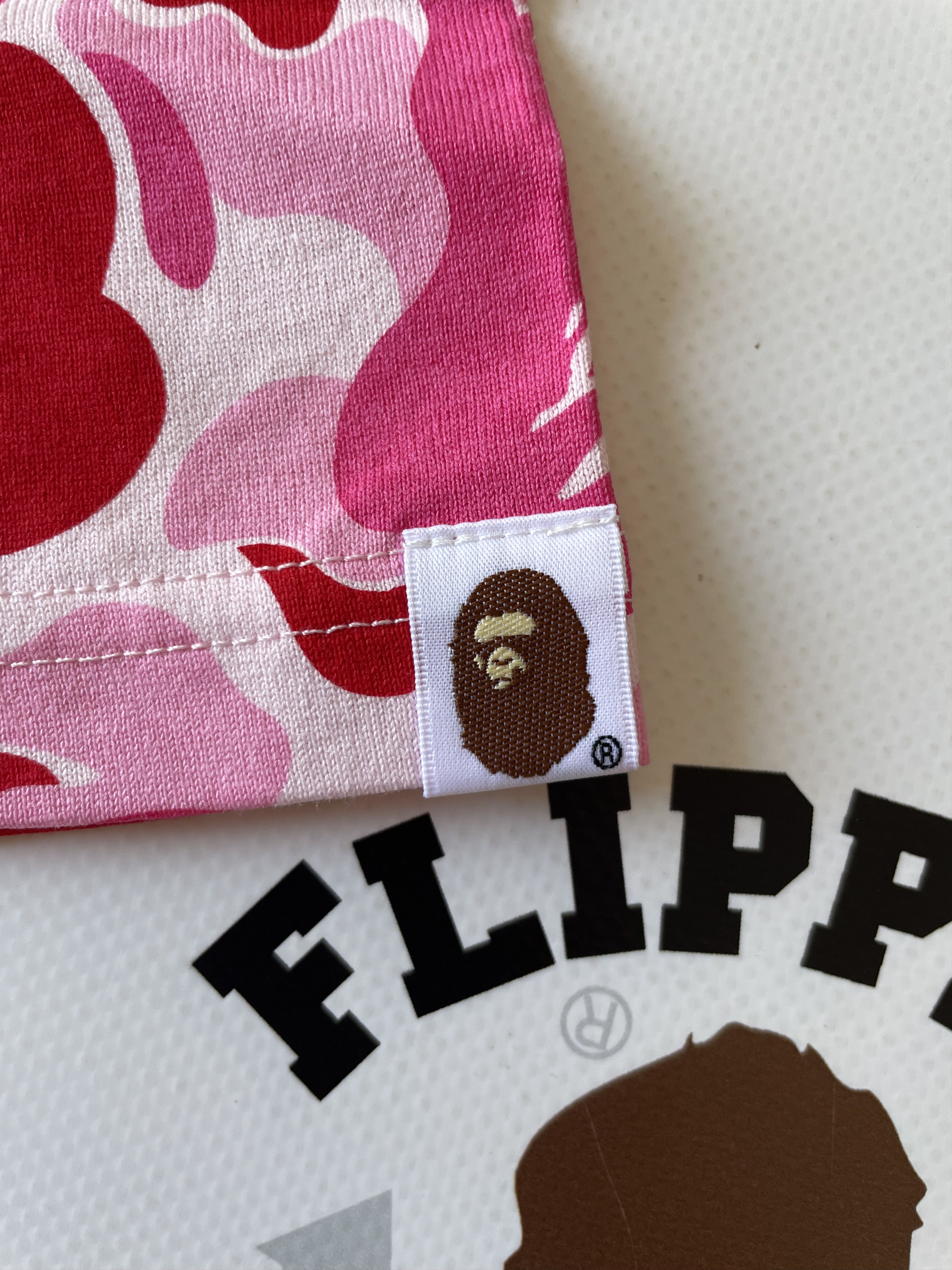 Bape ABC CAMO COLLEGE TEE Size US XL / EU 56 / 4 - 4 Thumbnail