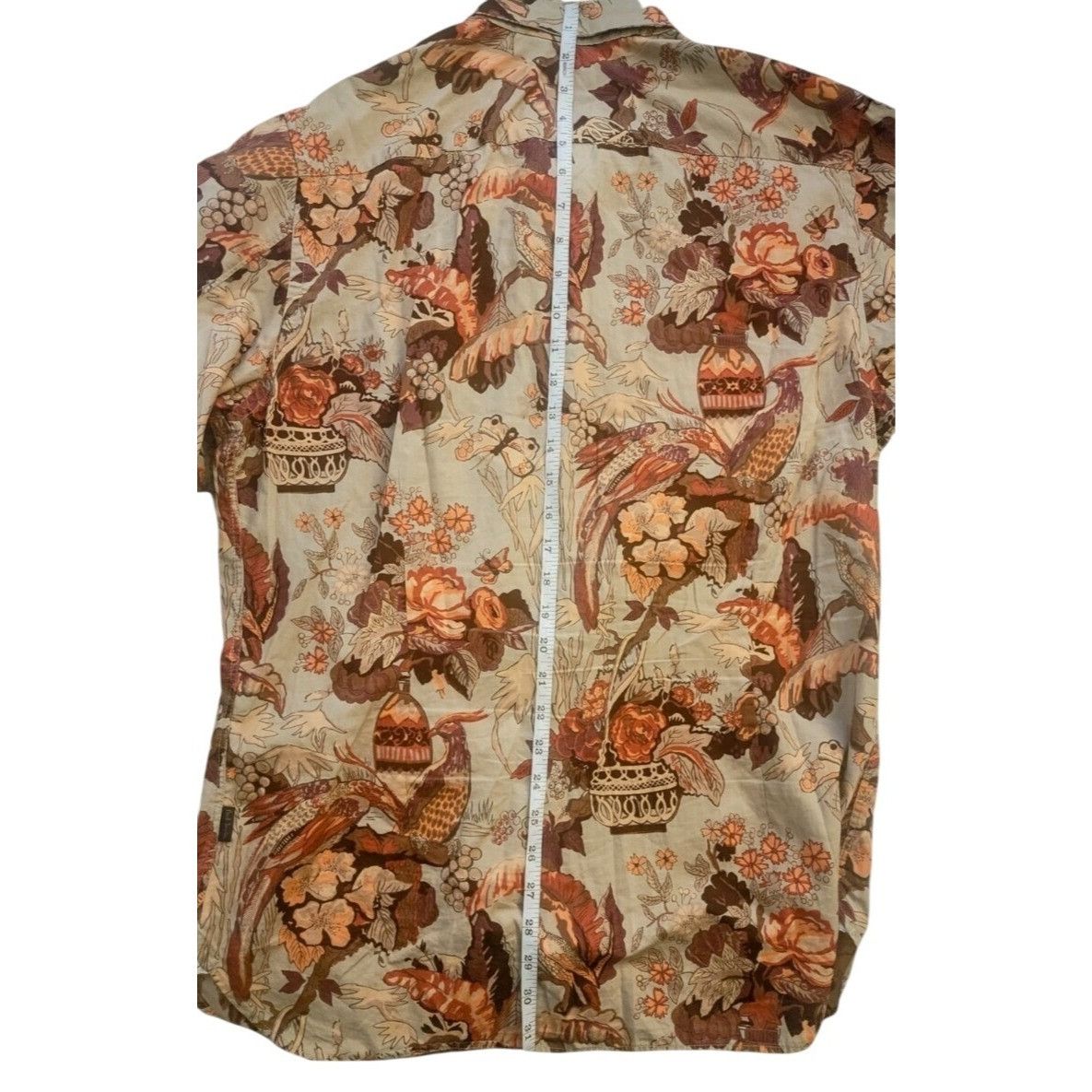 Paul Smith Paul Smith Jeans Men's XL Graphic Print Shirt, Slim Fit, Bir Size US XL / EU 56 / 4 - 5 Thumbnail