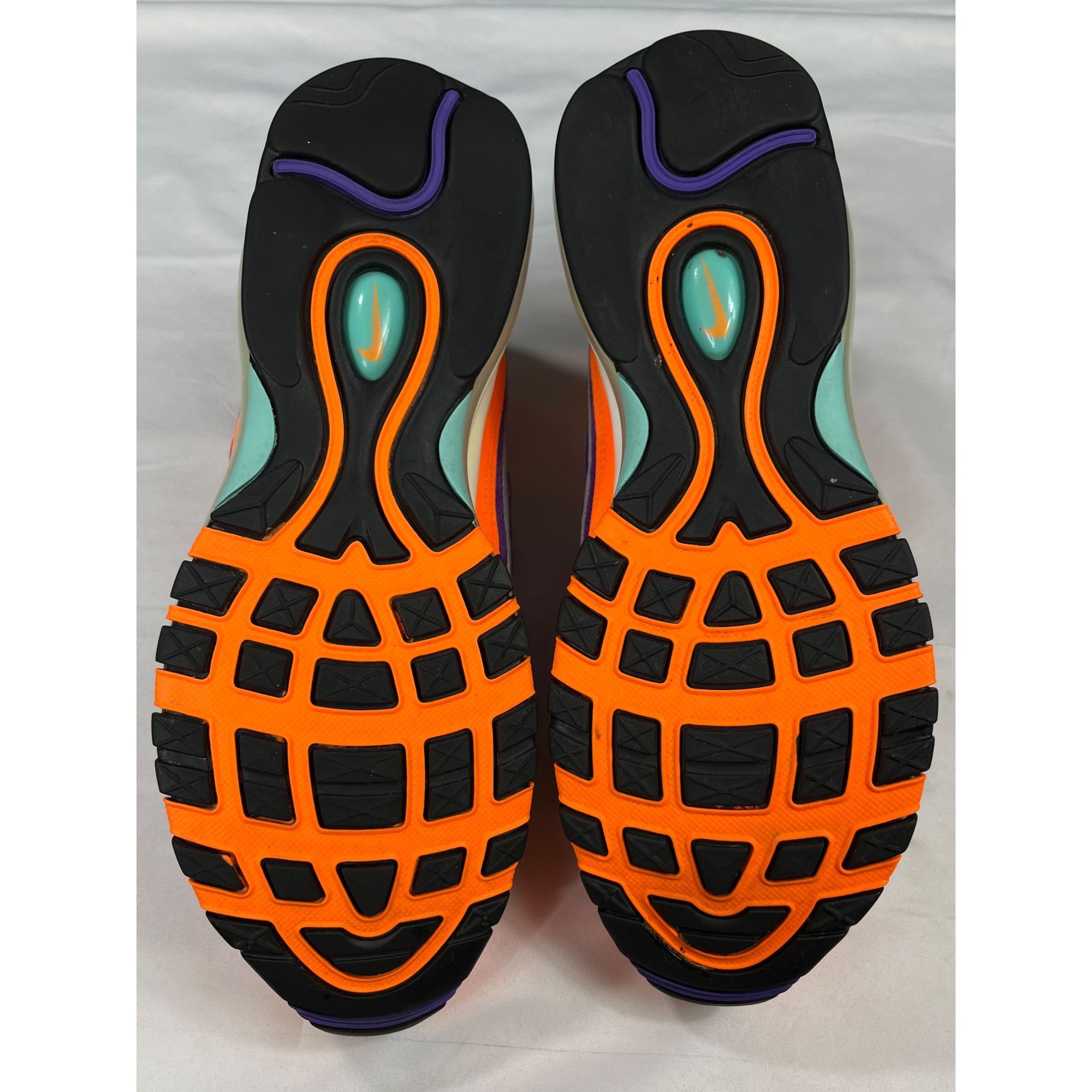 Nike Nike mens orange Purple and Turquoise Air Max 98 Size 10.5 S Size US 10.5 / EU 43-44 - 6 Thumbnail
