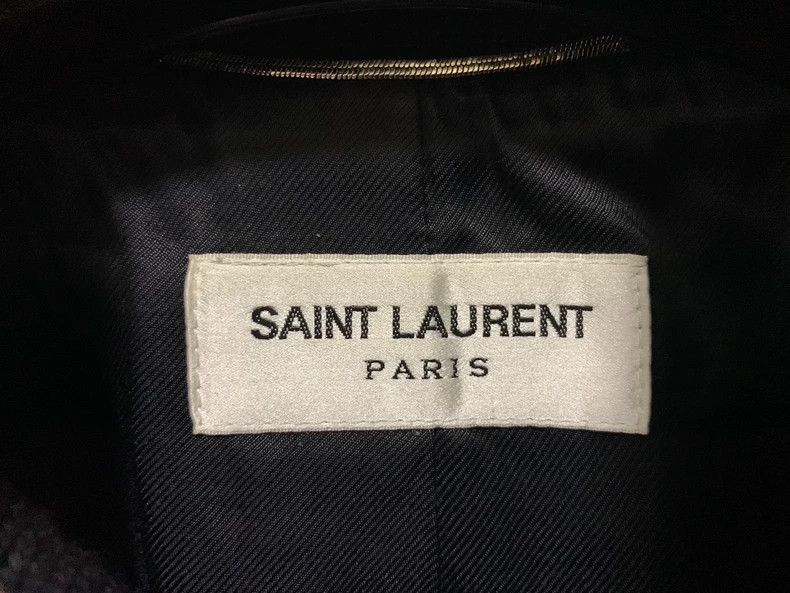 Saint Laurent Paris Saint Laurent Paris 17ss Darth Vader Patchwork Teddy Jacket Size US M / EU 48-50 / 2 - 3 Thumbnail