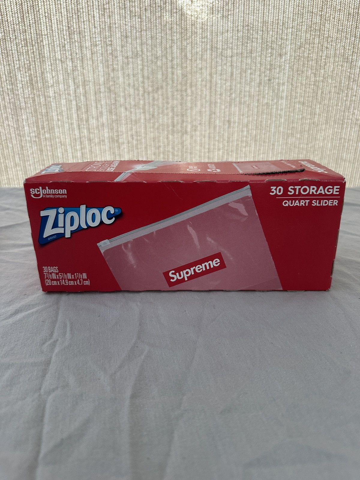Supreme Supreme x Ziploc Bags (Single Box of 30ct)) Quart Slider Size ONE SIZE - 1 Preview