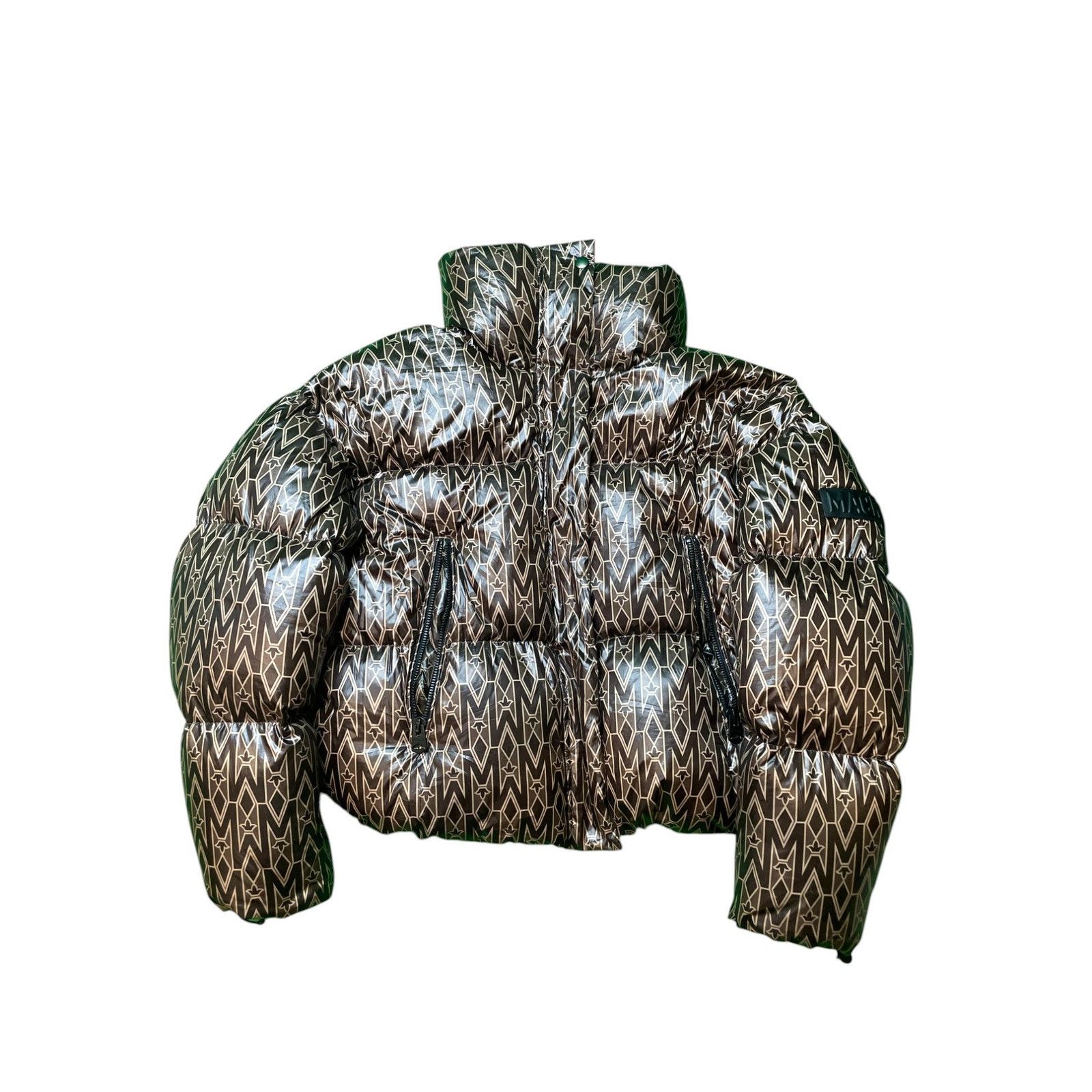 Mackage Mackage Puffer Monogram Women's Brown Jacket Size US L / EU 52-54 / 3 - 1 Thumbnail