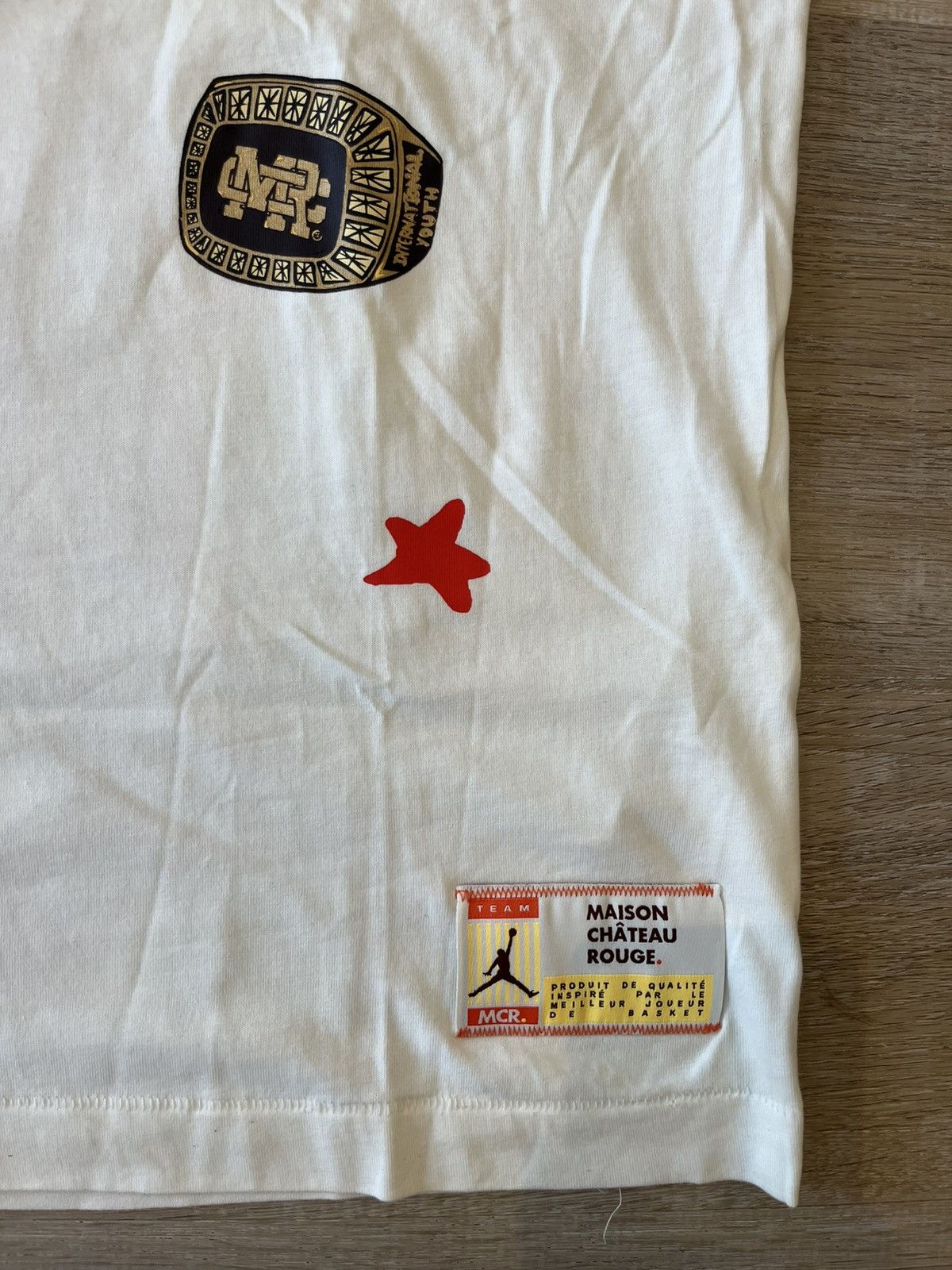 Jordan Brand Tshirt Jordan x Maison Chateau Rouge (size L) Size US L / EU 52-54 / 3 - 3 Thumbnail