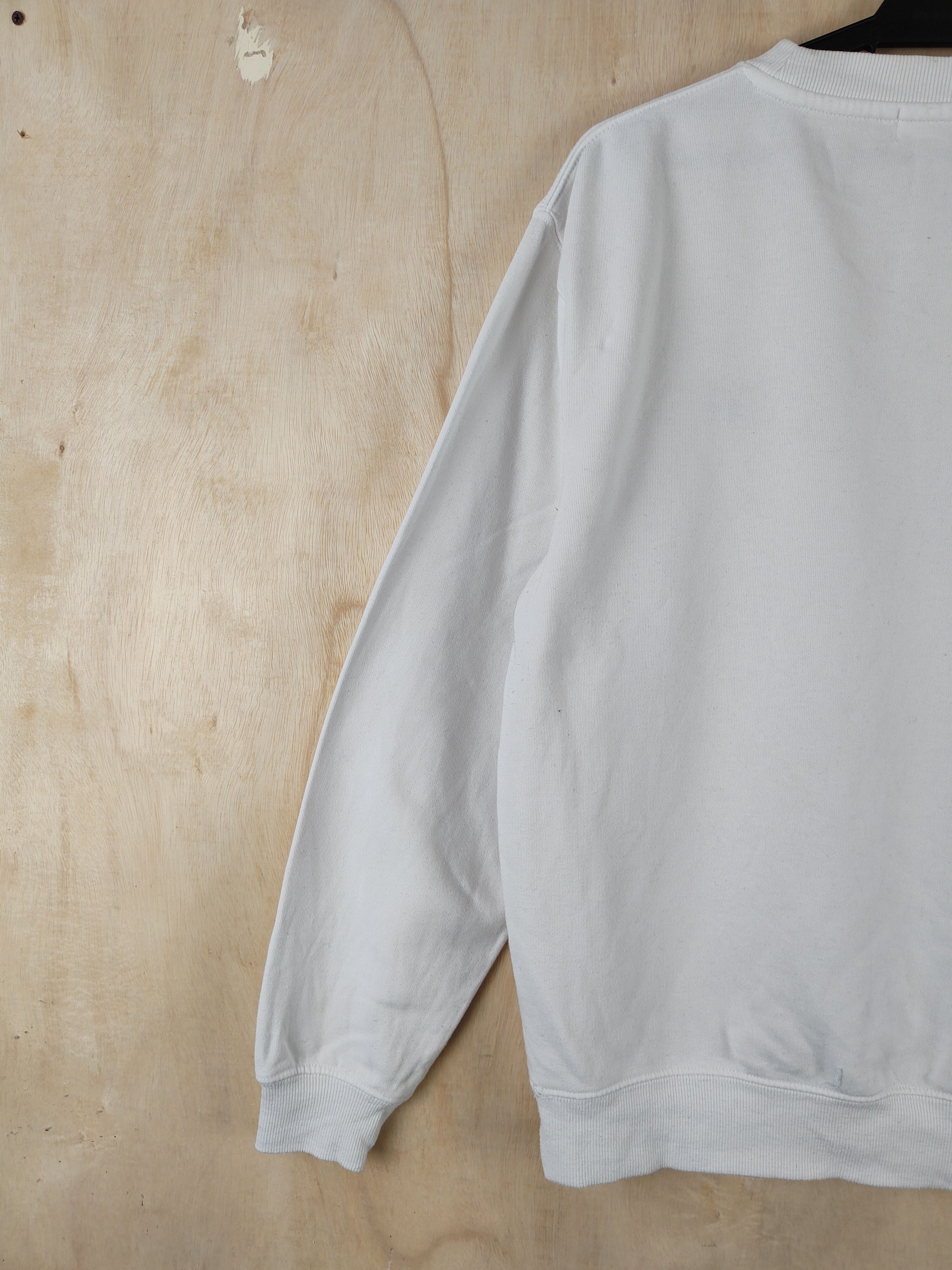 Japanese Brand × Vintage Wego White Butterfly Sweatshirts #S2635 Size M / US 6-8 / IT 42-44 - 10 Thumbnail