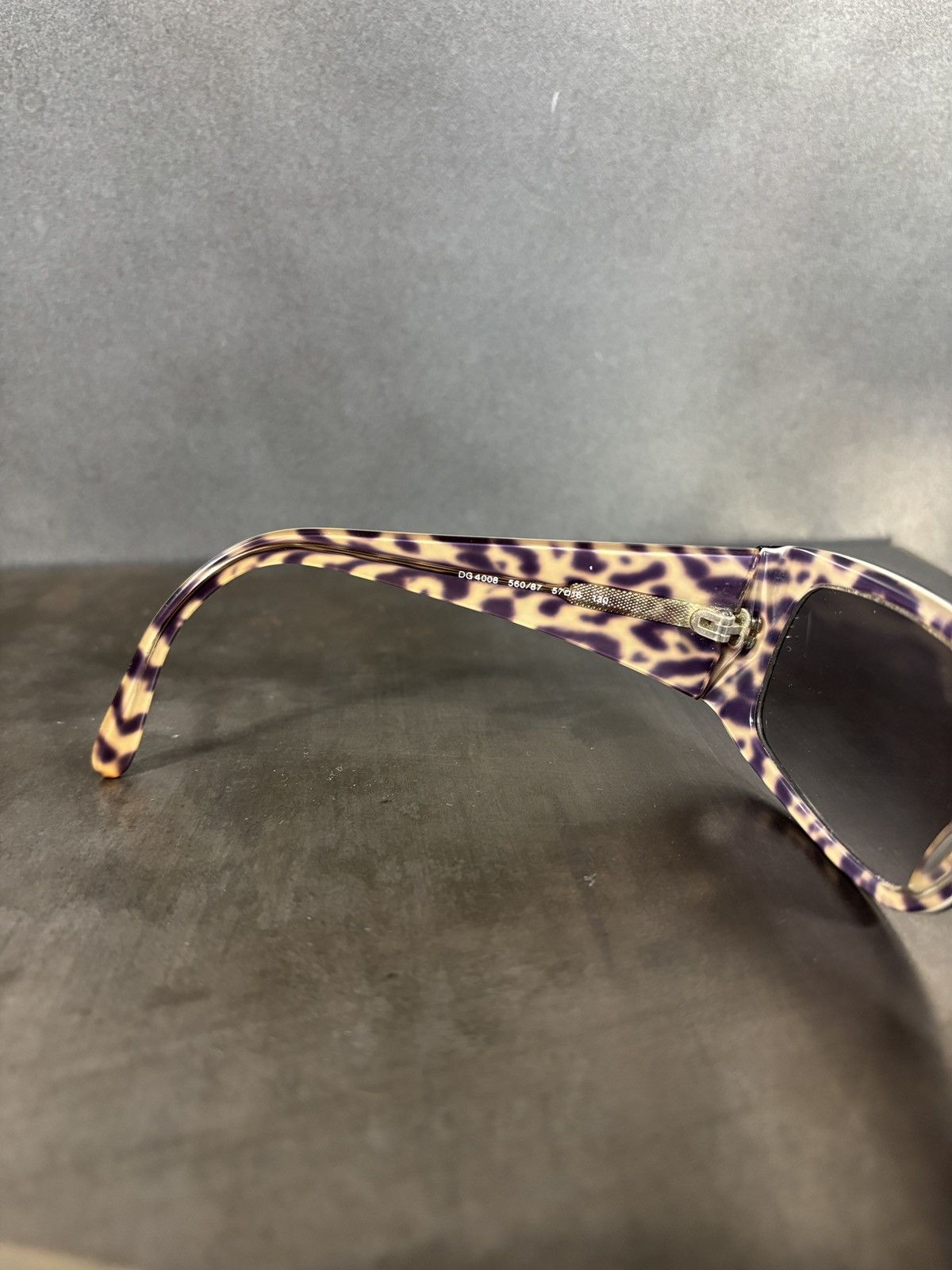 Dolce & Gabbana 2000s Vintage Dolce & Gabbana Sunglasses Cheetah Animal Y2K Size ONE SIZE - 18 Thumbnail