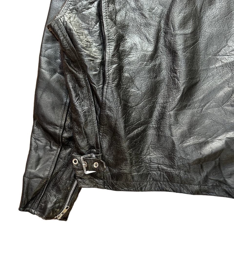 Genuine Leather Vtg EEZAN Genuine Leather Cafe Racer Jacket Size US S / EU 44-46 / 1 - 12 Thumbnail