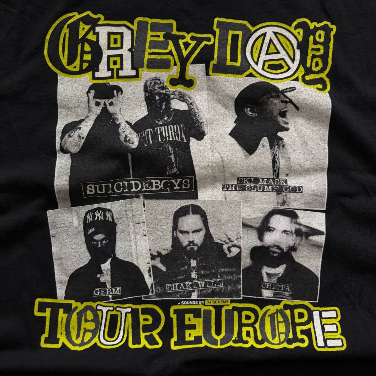 Fuck The Population × G59 Records Suicideboys Grey Day Tour Europe 2023 12 Tee T-shirt FTP Size US XXL / EU 58 / 5 - 6 Thumbnail