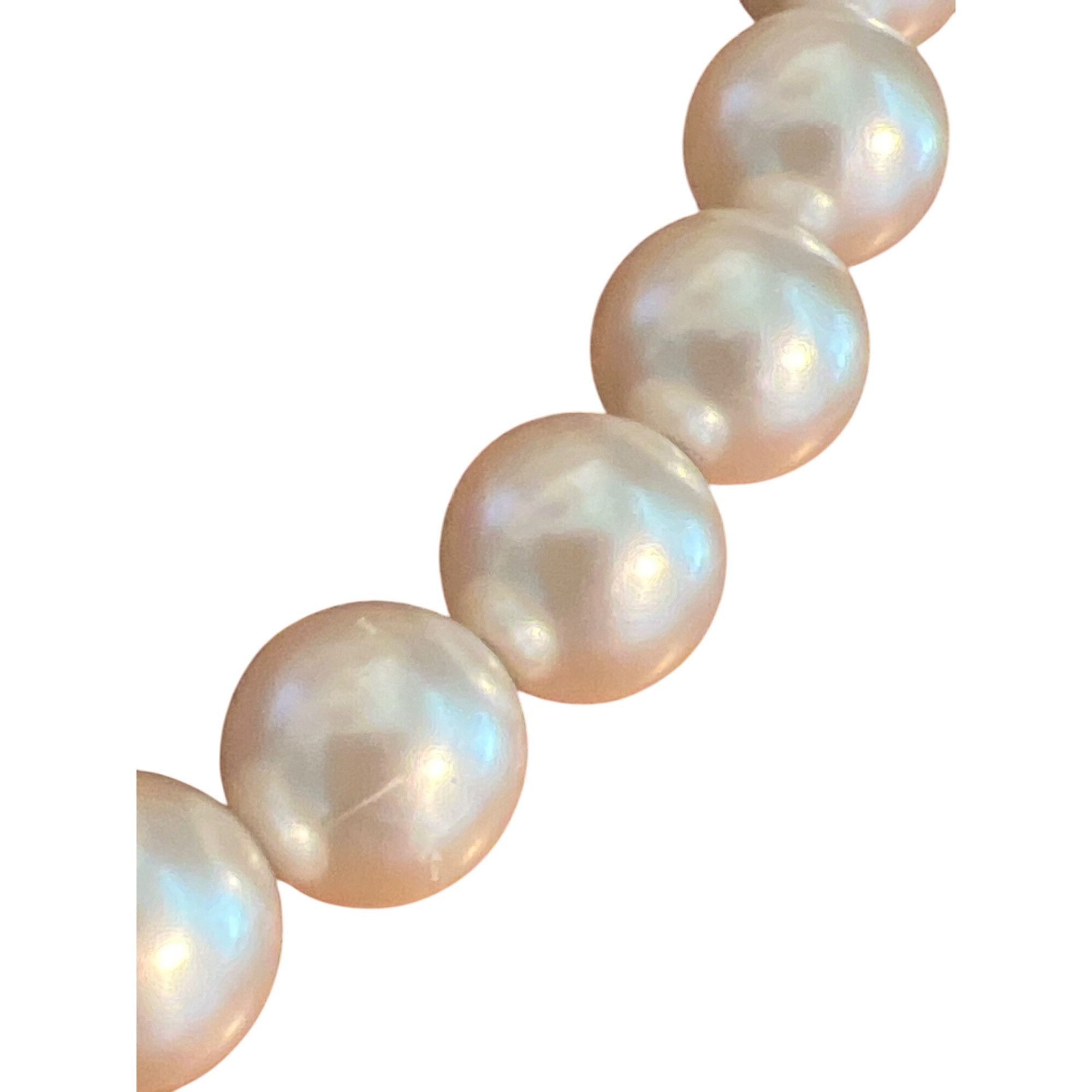 Other Vintage Silver Tone Faux Pearl Choker Necklace Japan Layer A Size ONE SIZE - 2 Thumbnail
