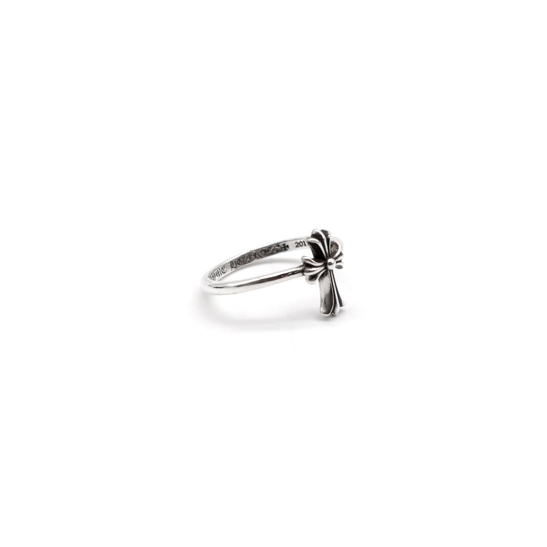 Chrome Hearts Chrome Hearts Silver Bubblegum Cross Ring Size ONE SIZE - 3 Thumbnail