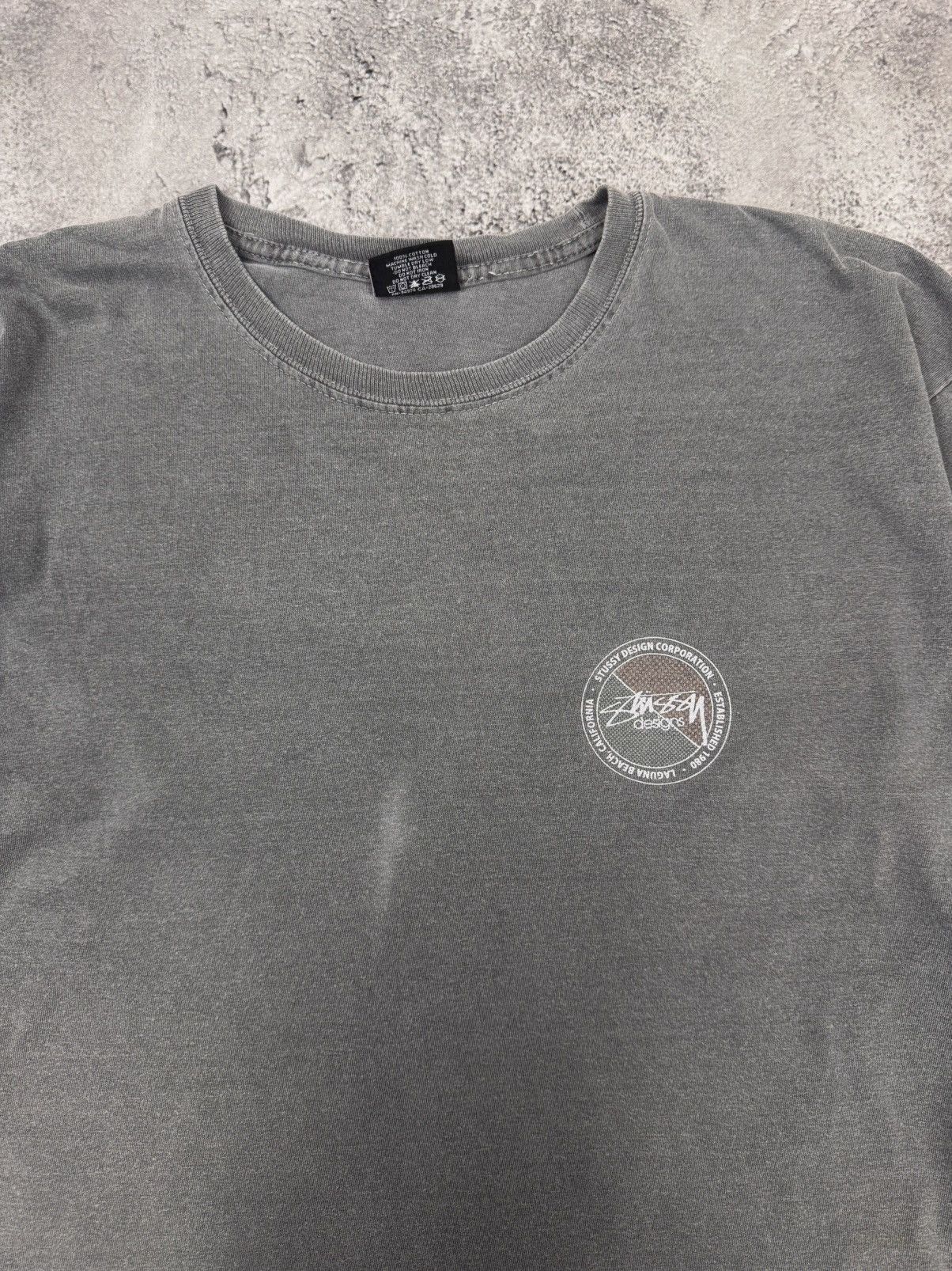 Stussy Stussy Men Long Sleeve T-Shirt Grey Size L Size US L / EU 52-54 / 3 - 2 Thumbnail