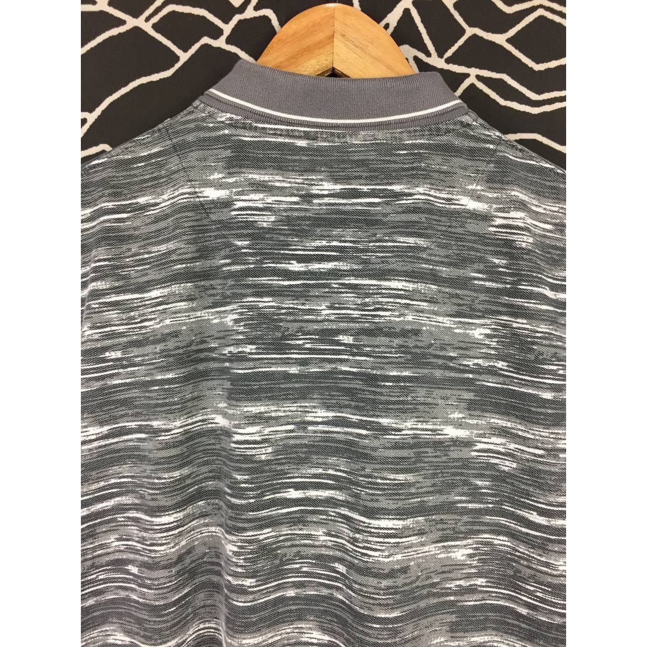 Pepe Jeans Pepe Jeans London Abstract Pattern Casual Wear Polo Tee Size US L / EU 52-54 / 3 - 6 Thumbnail
