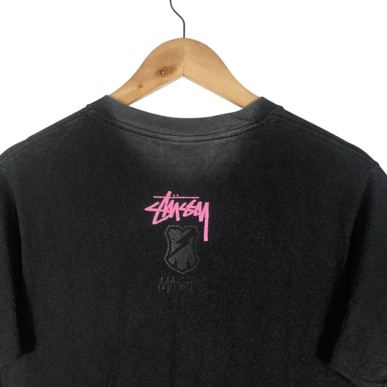 Stussy × Vintage Vintage Stussy "Old School Mash Respect" shirt Size US S / EU 44-46 / 1 - 7 Thumbnail